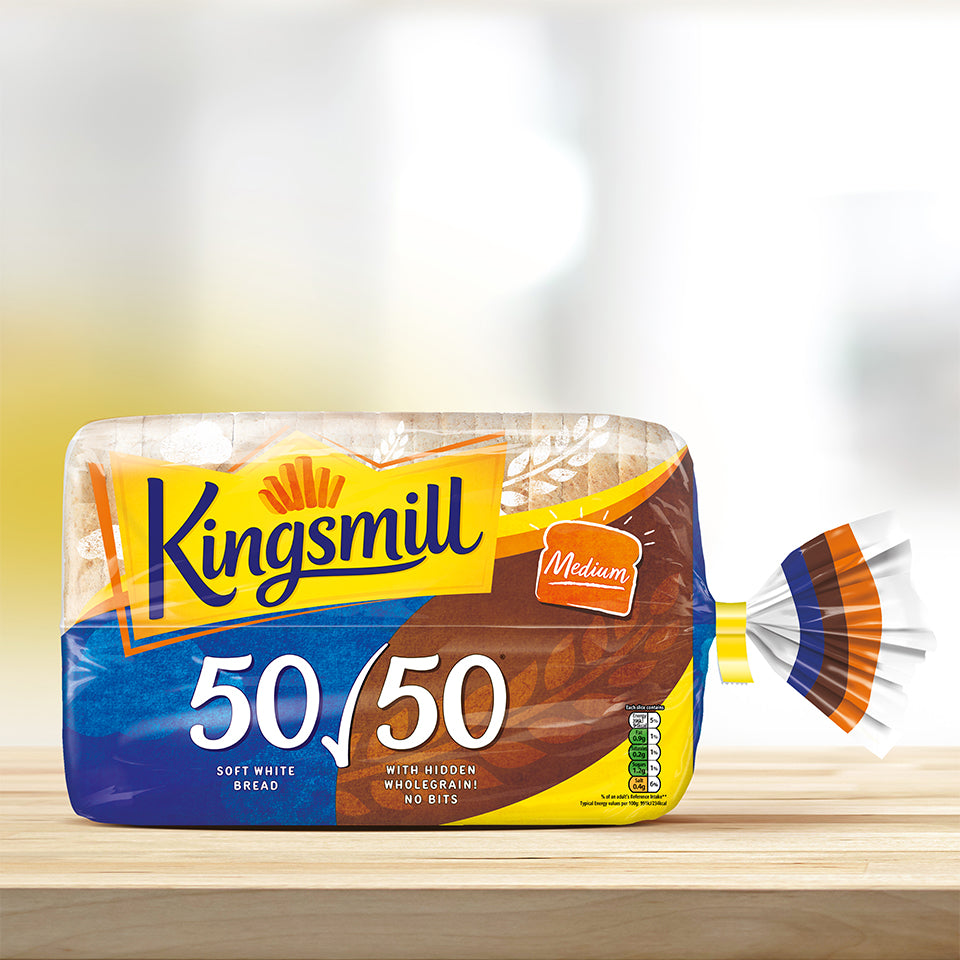 Kingsmill 50 50 Thick Sliced Loaf 800g