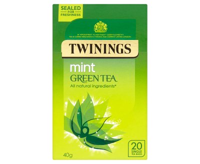 Twinings Green Tea with Mint Teabags 20pack