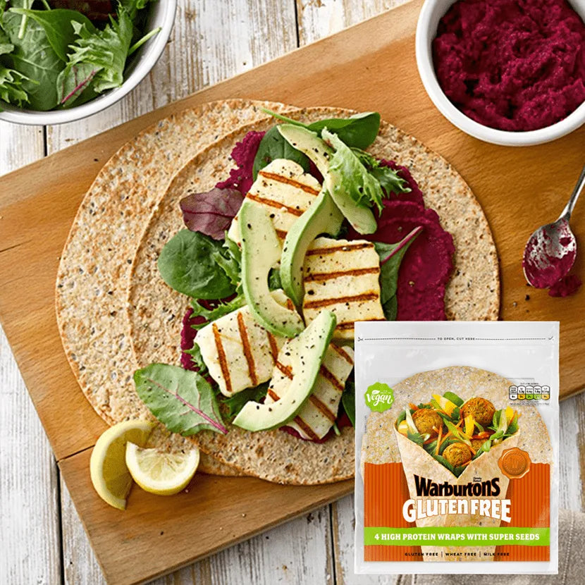 Warburtons GF Round Protein Wraps