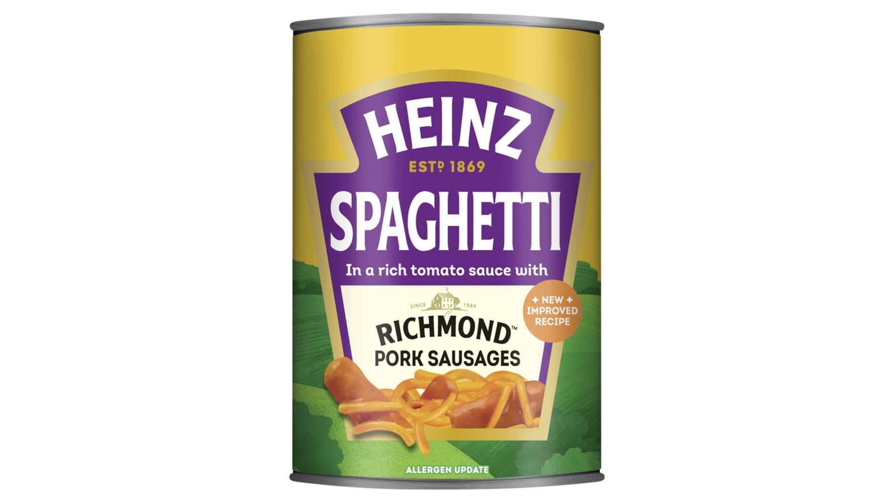 Heinz Spaghetti Richmond Pork Sausages 400gPMP2.20