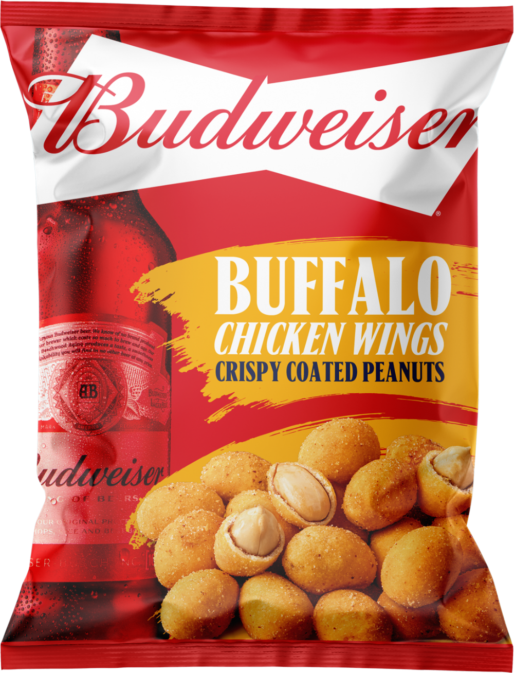 Budweiser Buffalo Chicken Wings Coated Peanuts150g