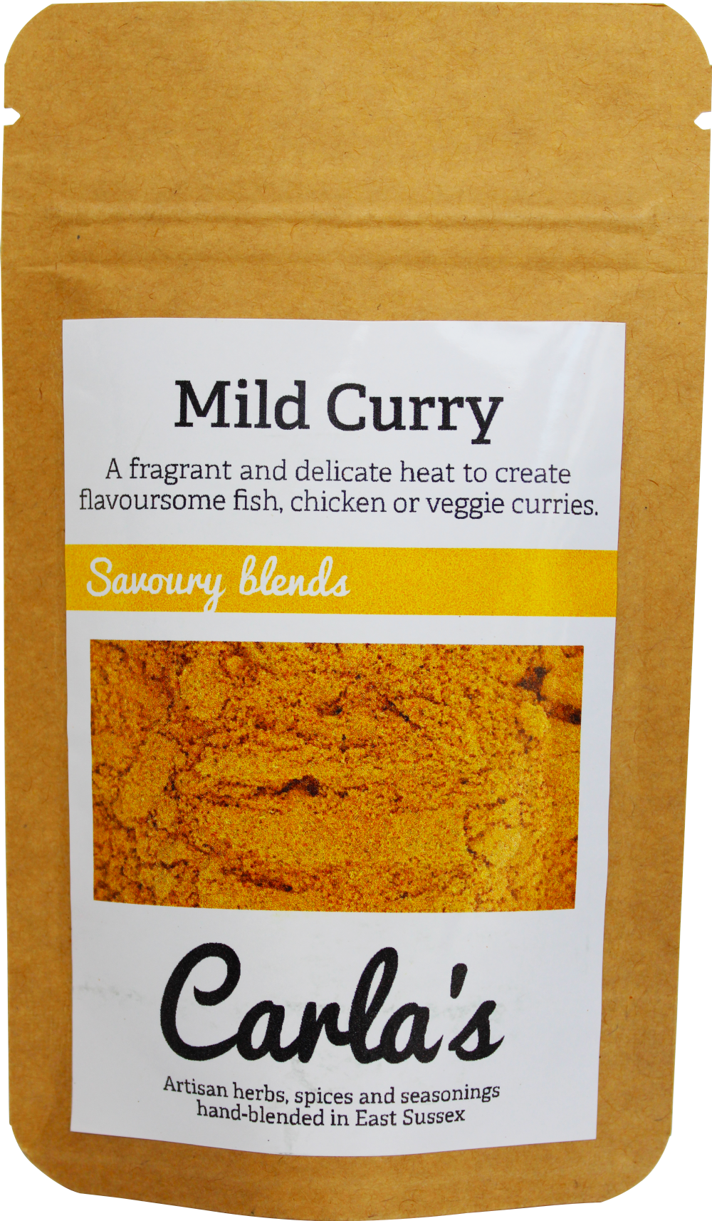 Carla's Mild Curry Blend 35g