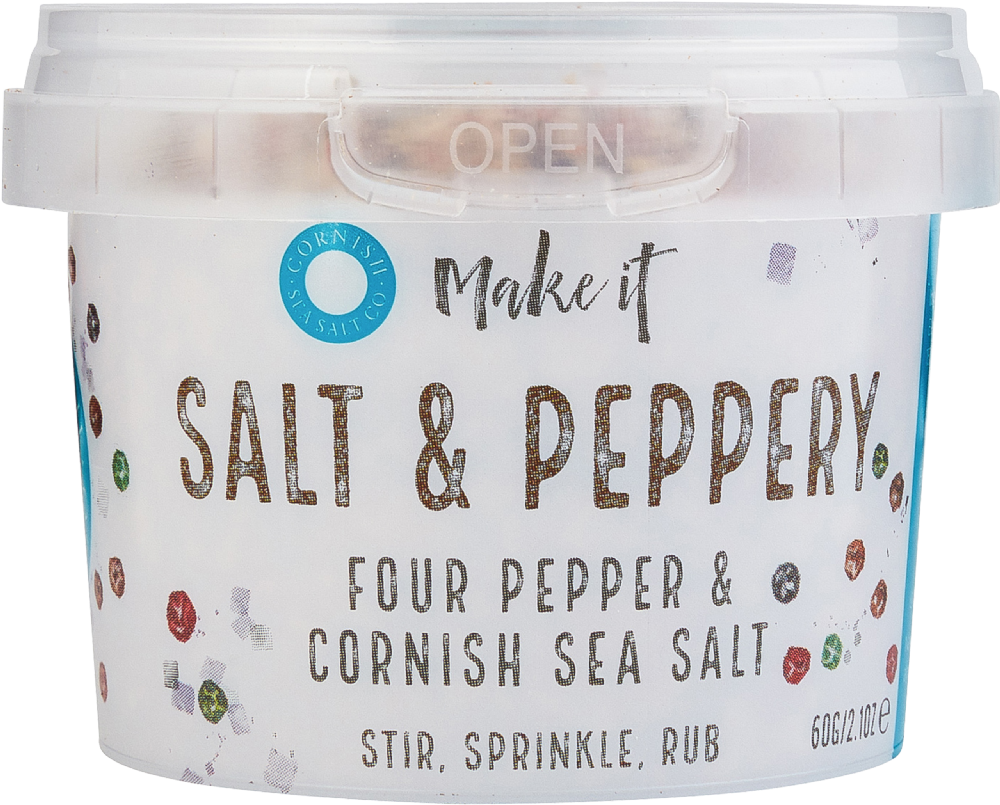 Cornish Sea Salt Salt & Peppery 60g