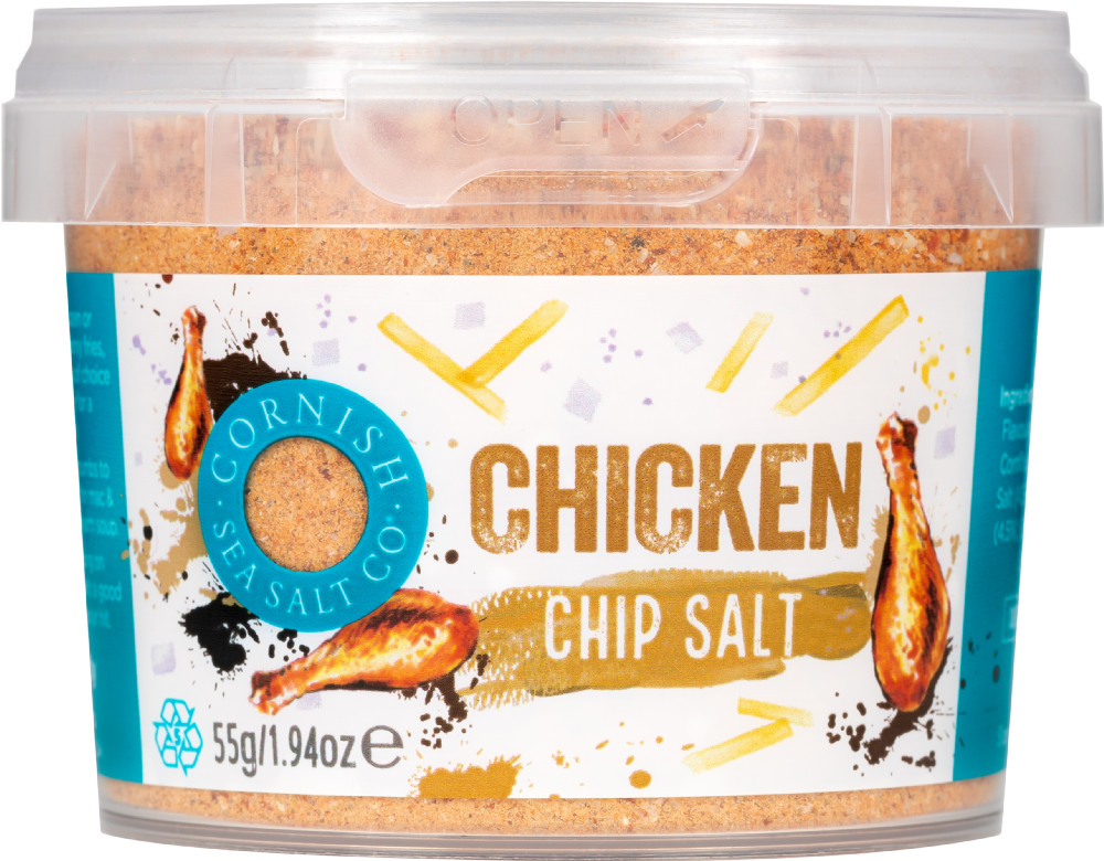 Cornish Sea Salt Chicken Chip Salt 55g