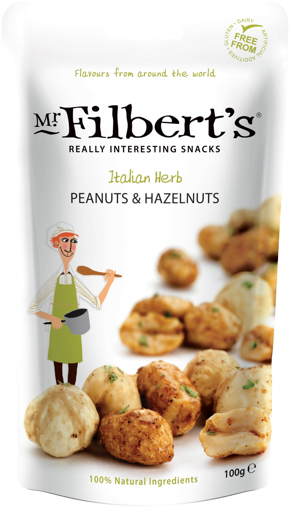 Mr Filberts Italian Herb Nuts 100g