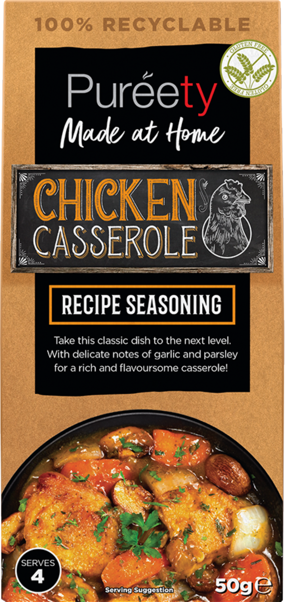 Pureety Chicken Casserole Recipe Seasoning 50g