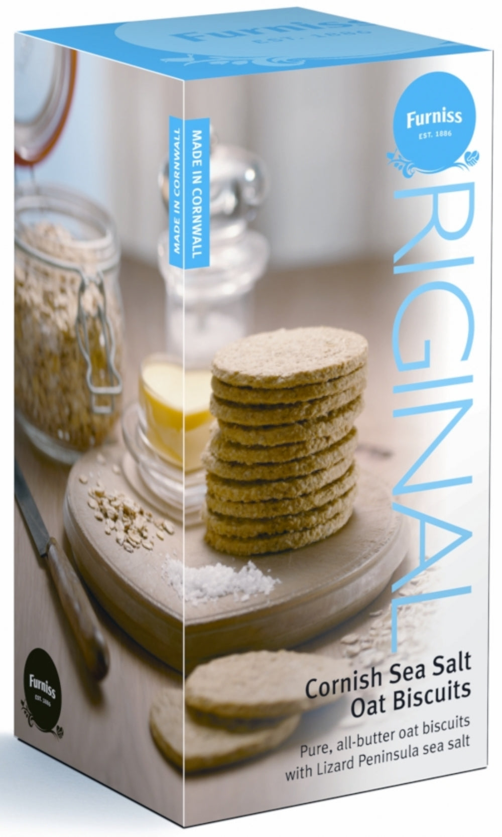 Furniss Cornish Sea Salt Oat Biscuits