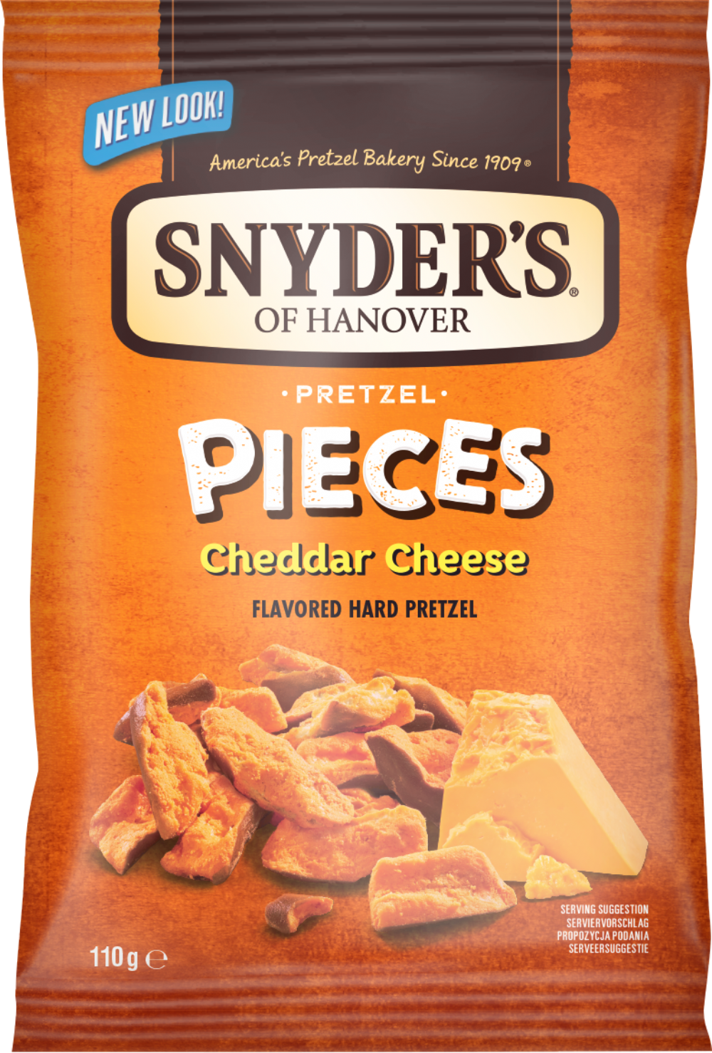 Snyder's Pretzel Pieces - Cheddar Cheese 110g