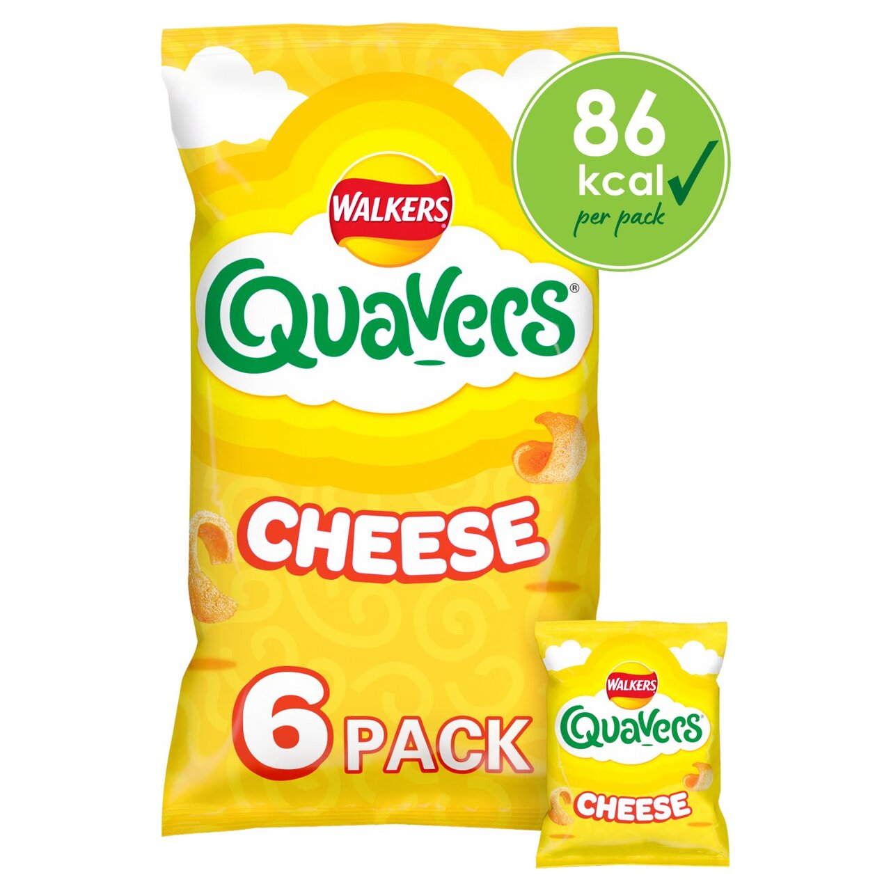 Quavers Cheese 6pk - 2486