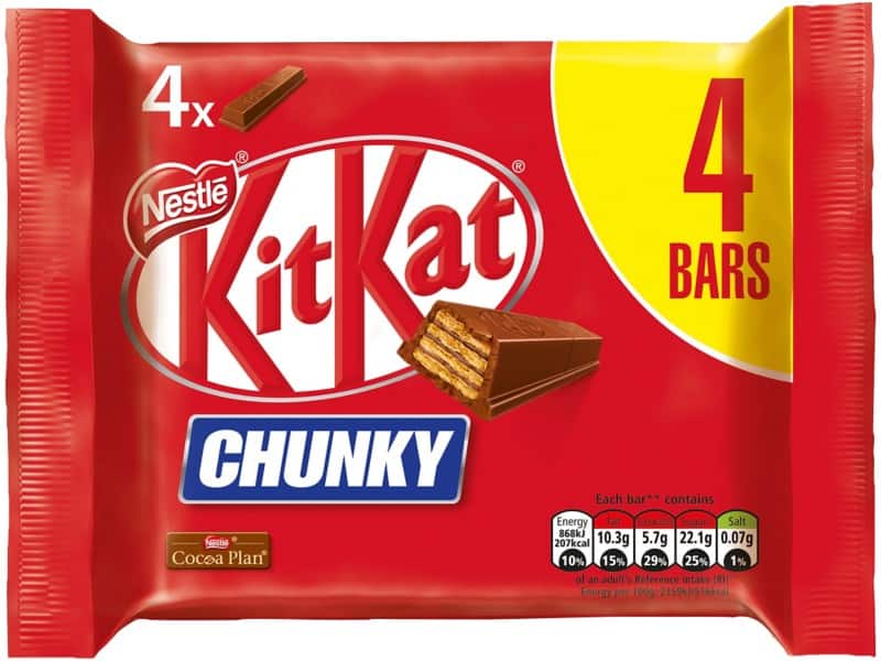 Kit Kat Chunky 4 x 40g