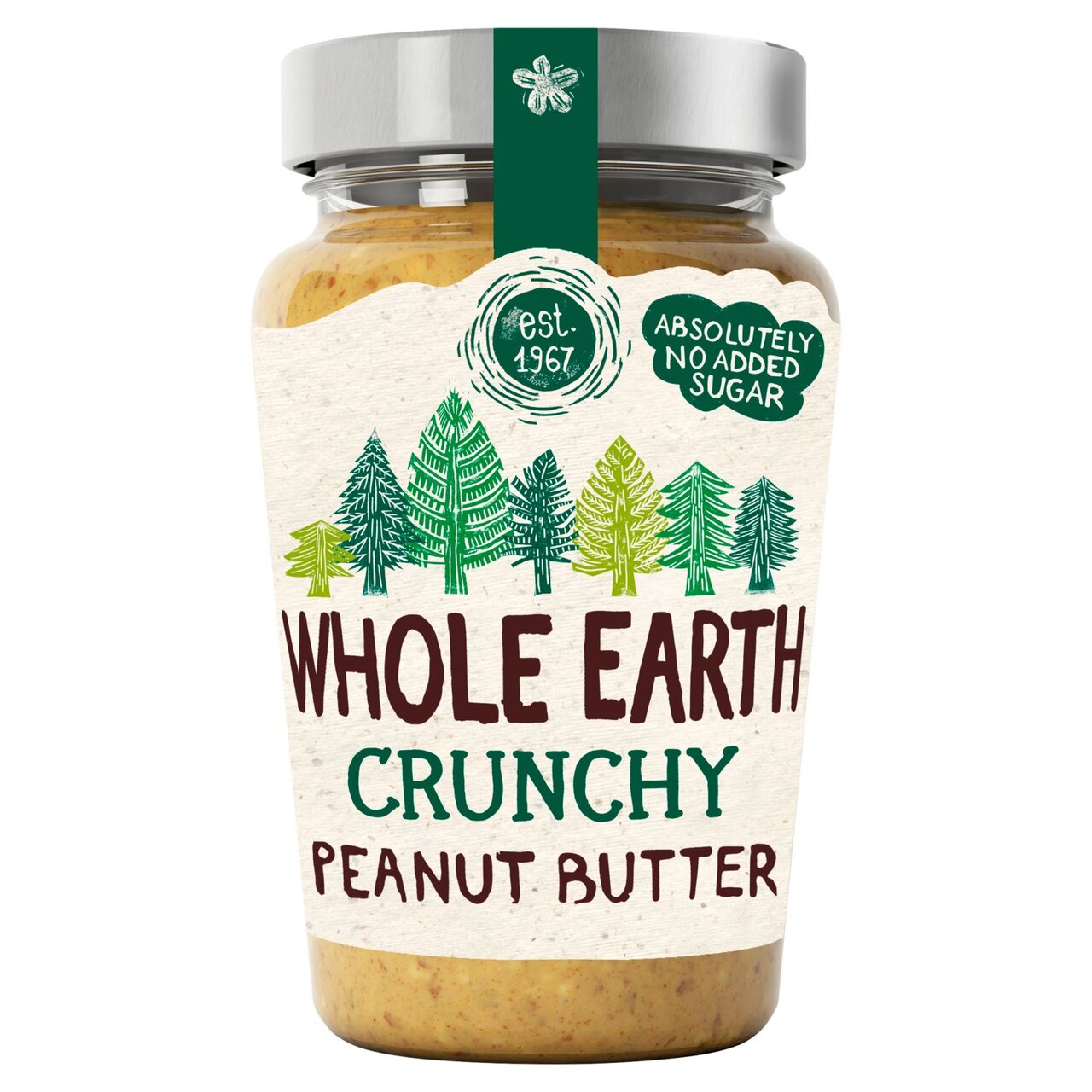 Whole Earth Crunchy Peanut Butter 454g