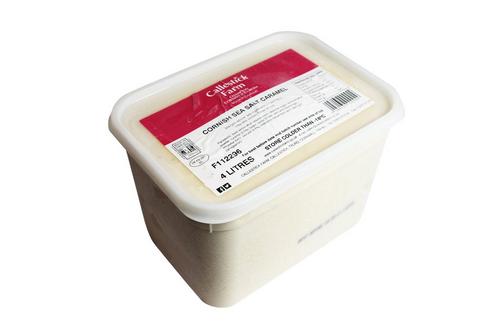Callestick Farm Salted Caramel Ice Cream 4ltr