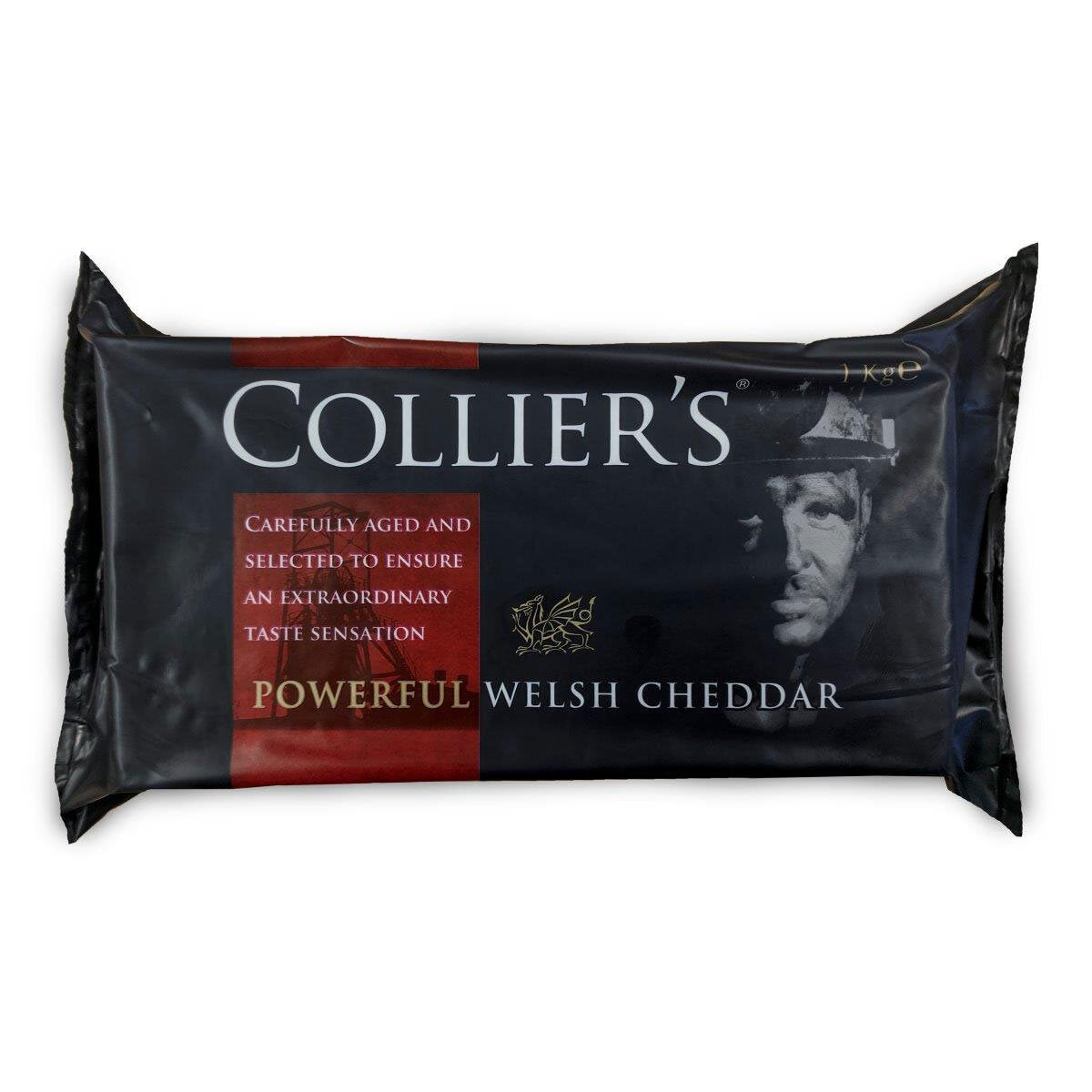 Colliers Powerful Welsh Cheddar approx 1kg