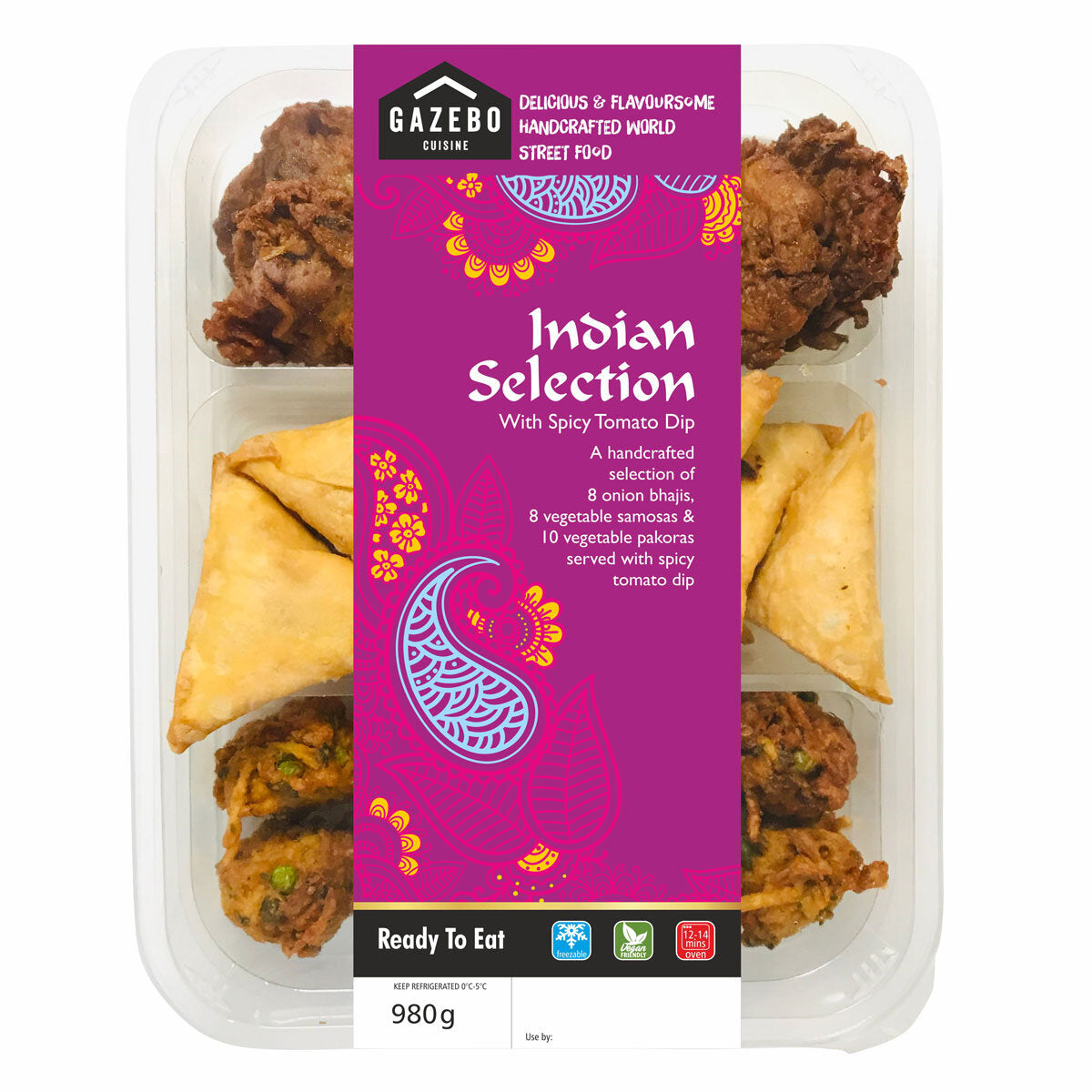 Costco Gazebo Cuisine Indian Selection Pack 980g