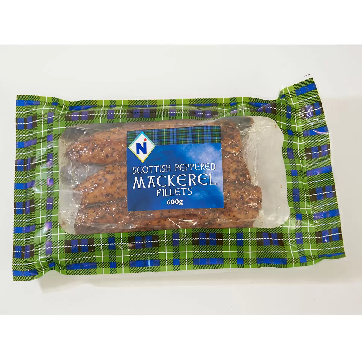 Smoked Peppered Mackerel  600g pk