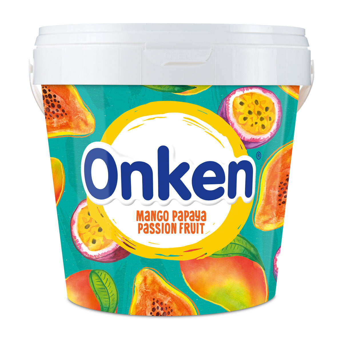 Costco Onken Mango, Papaya & Passion Fruit 1kg yoghurt