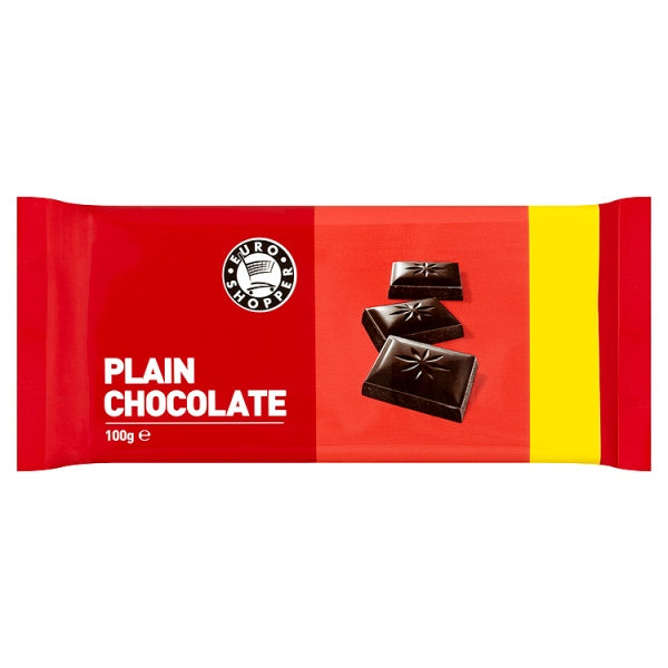 Euro Shopper Plain Chocolate 100g PMP0.85