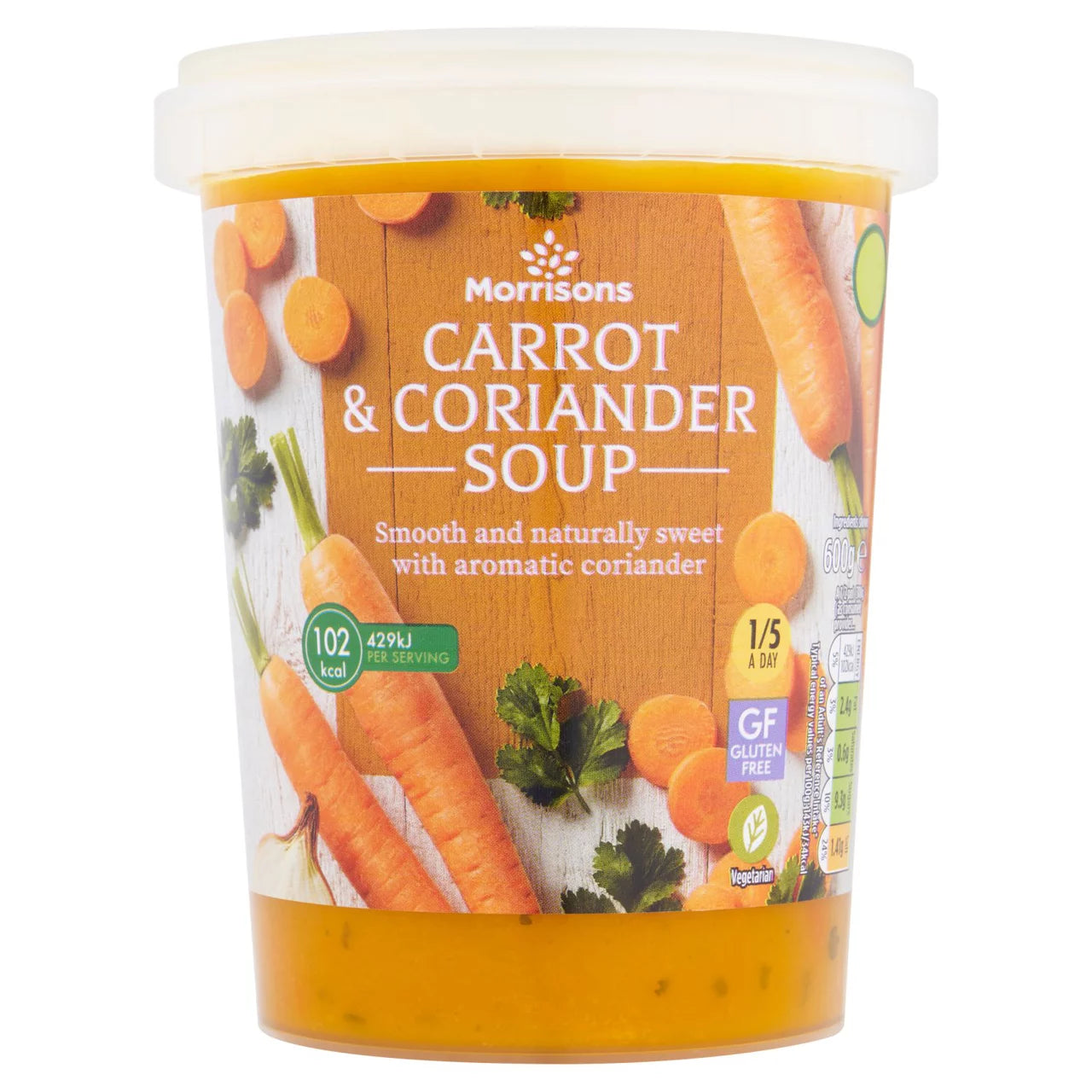 Morrisons Carrot & Coriander Soup 600g