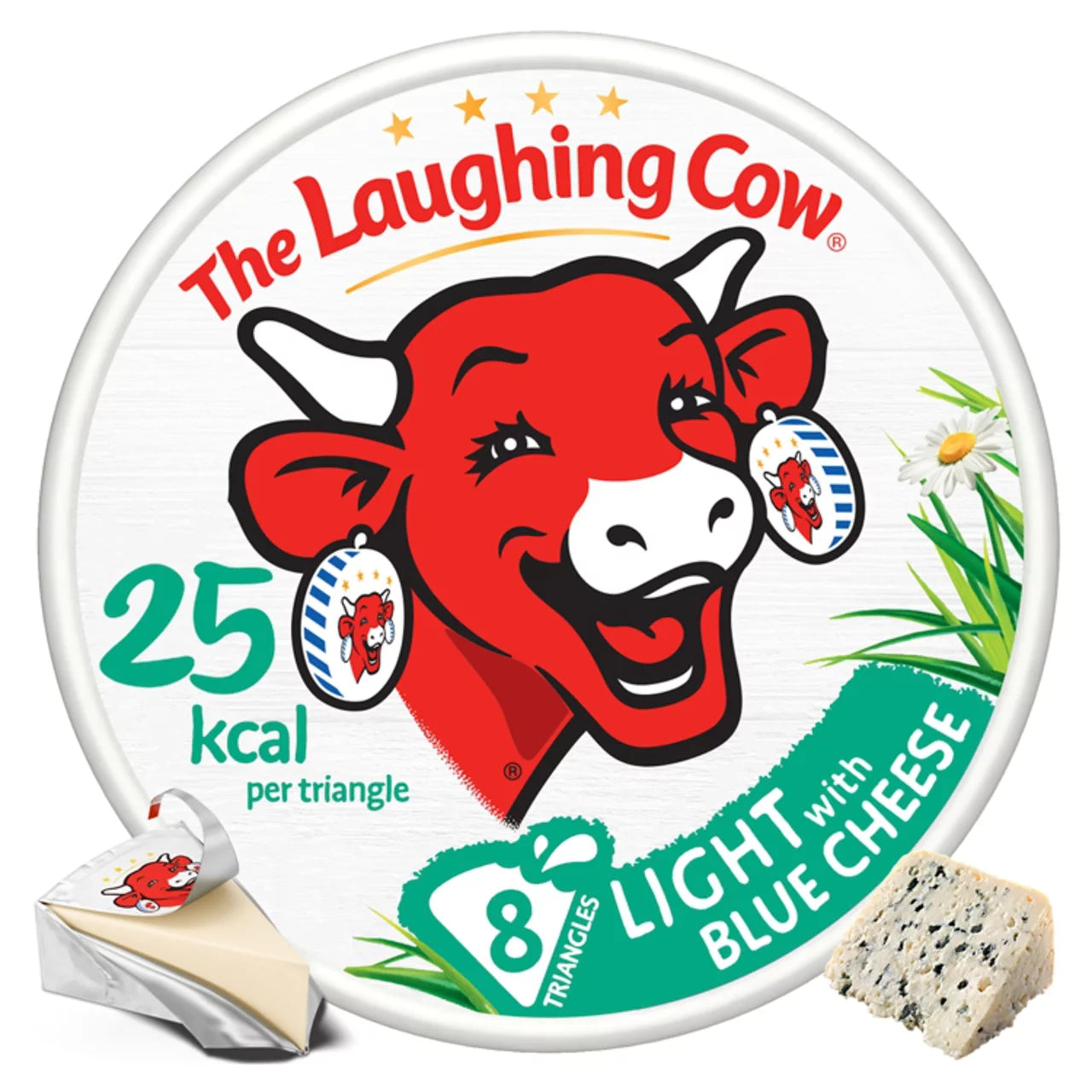Laughing Cow Light Blue Cheese 128g
