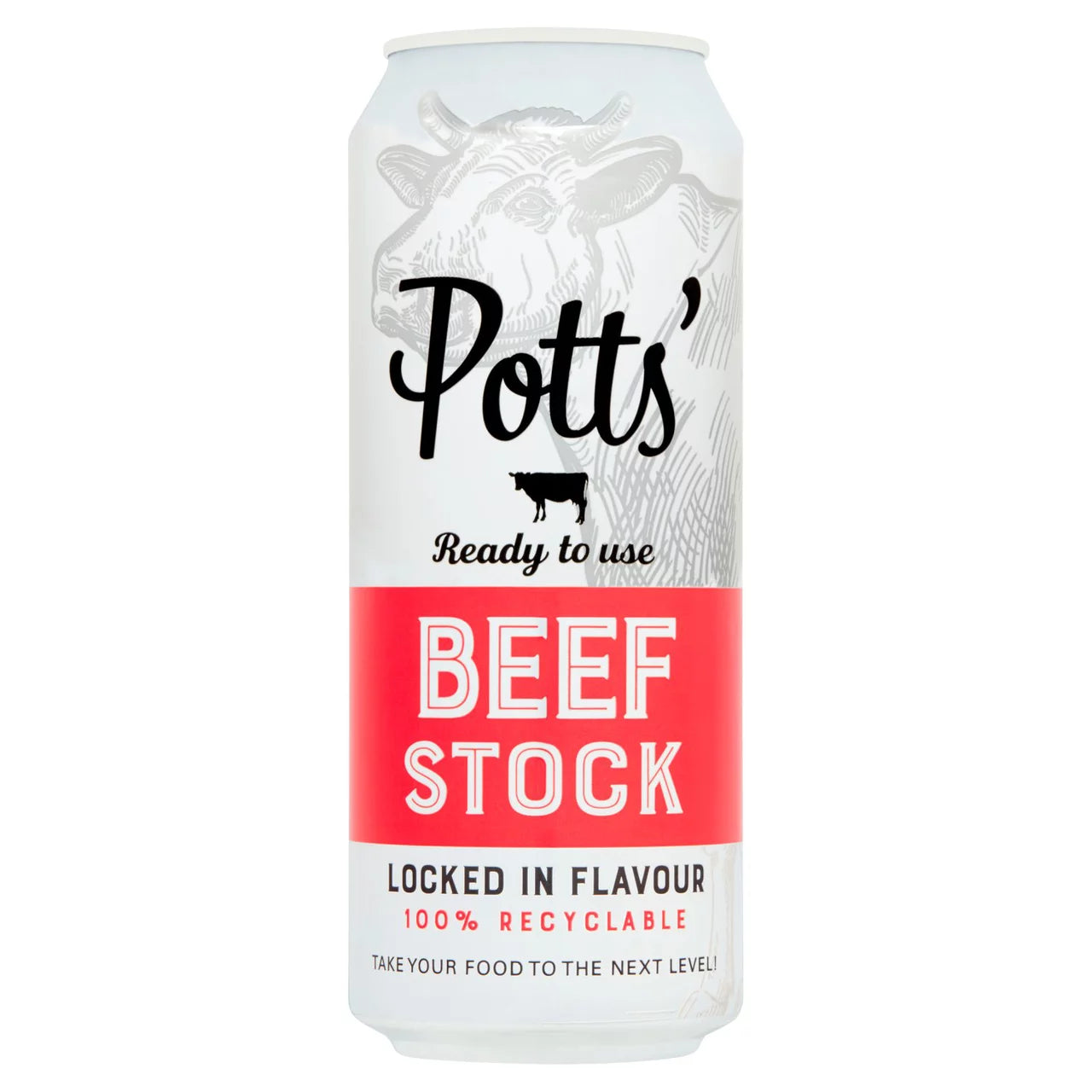 Potts Beef Stock Can 500ml