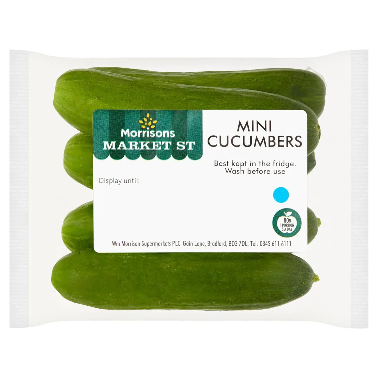 Morrisons Market St Mini Cucumber 200g