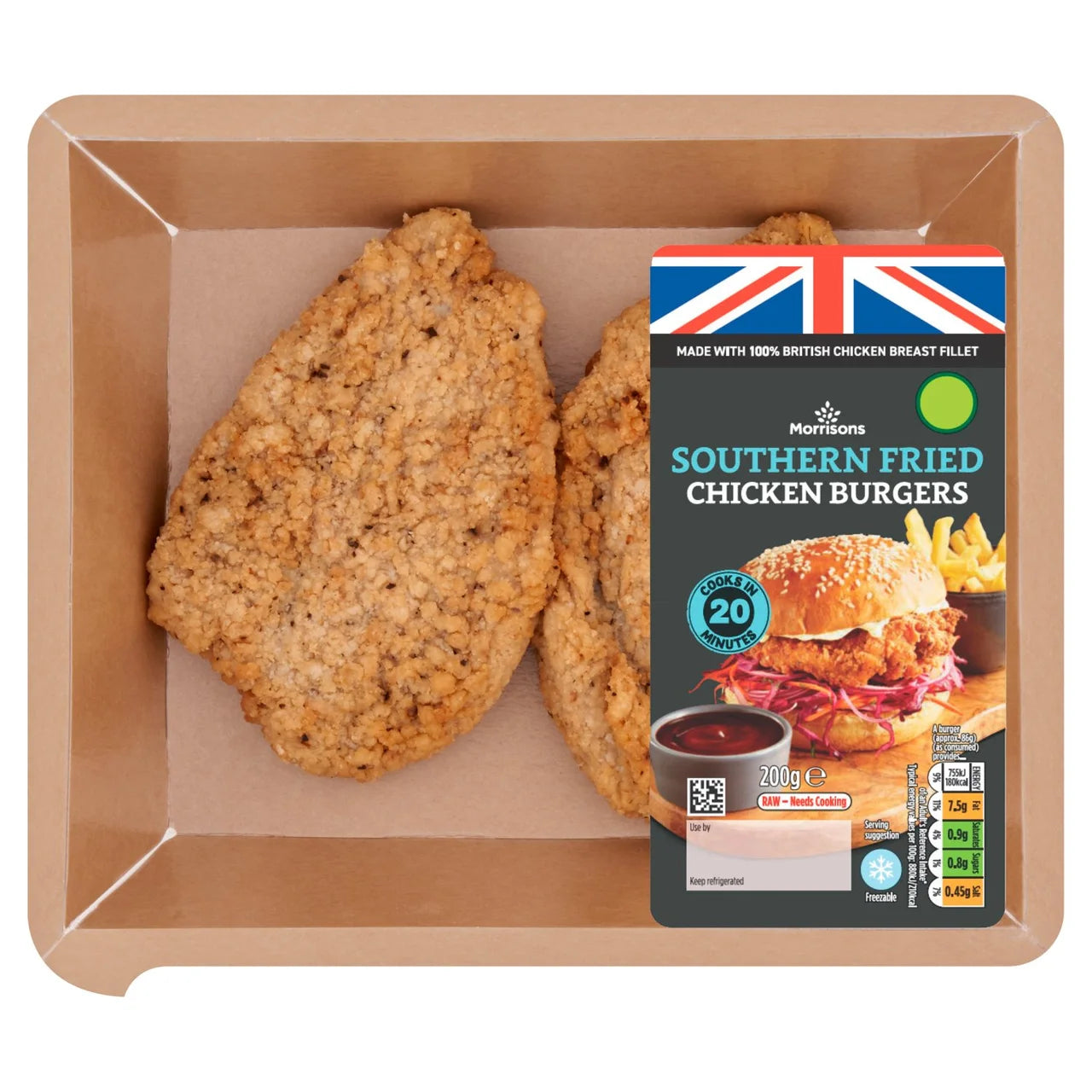 Morrisons Southern Fried Burger 200g