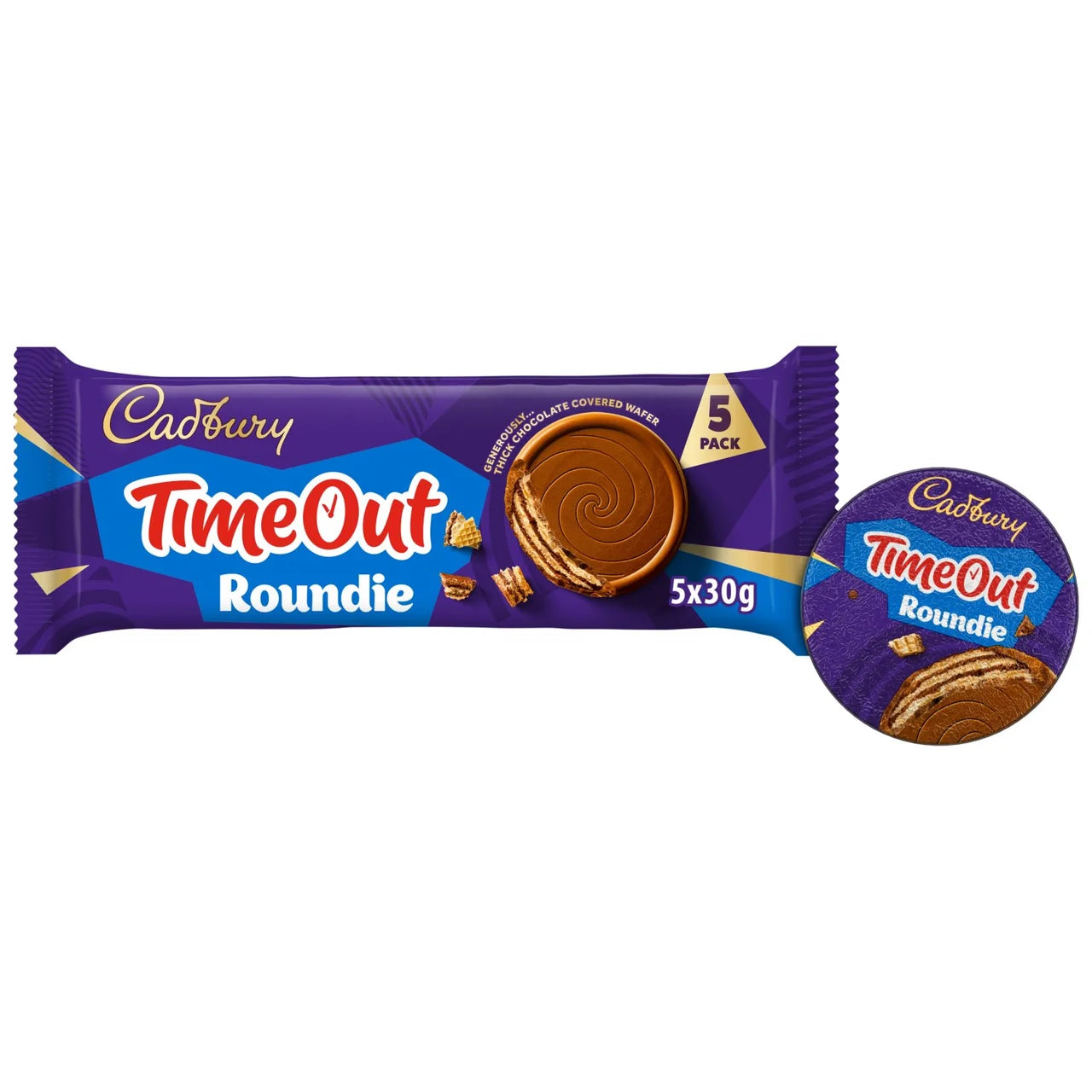 Cadbury TimeOut Roundie Milk Chocolate 5pk