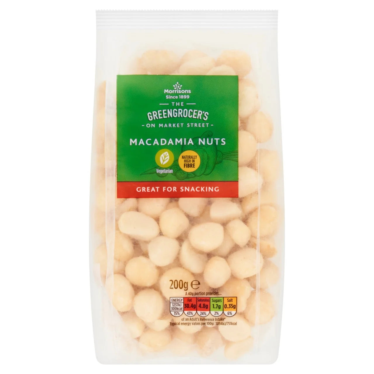 Morrisons Macadamias 200g