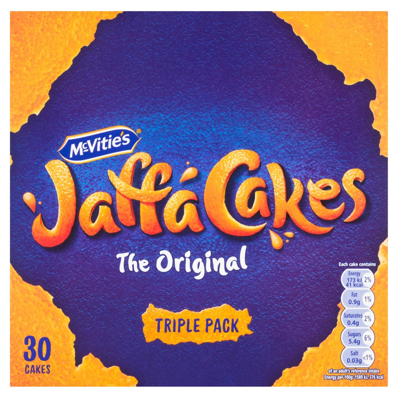 McVities The Original Jaffa Cakes Triple Pack 30pk 330g