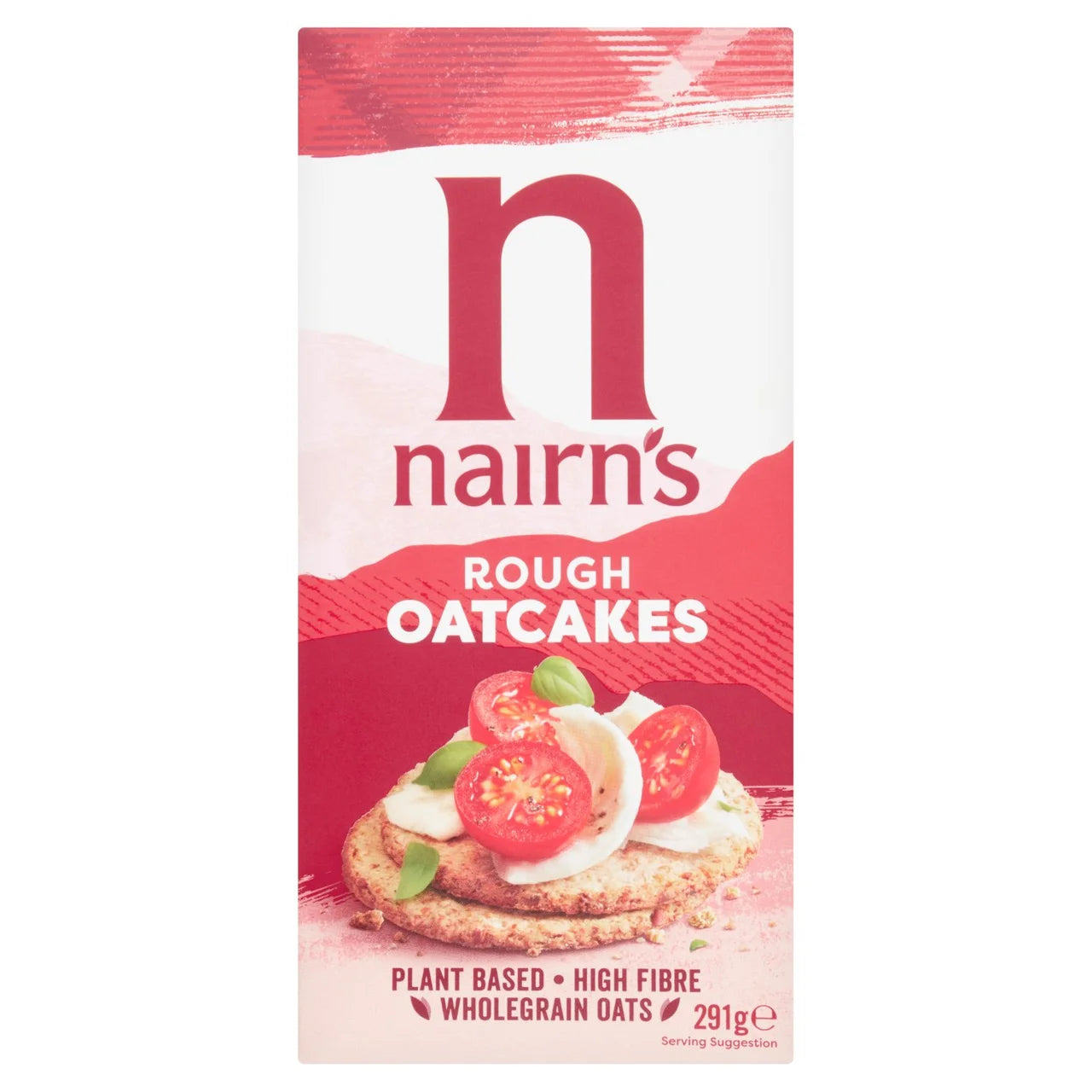 Nairns Rough Oatcakes Plant Based 291g