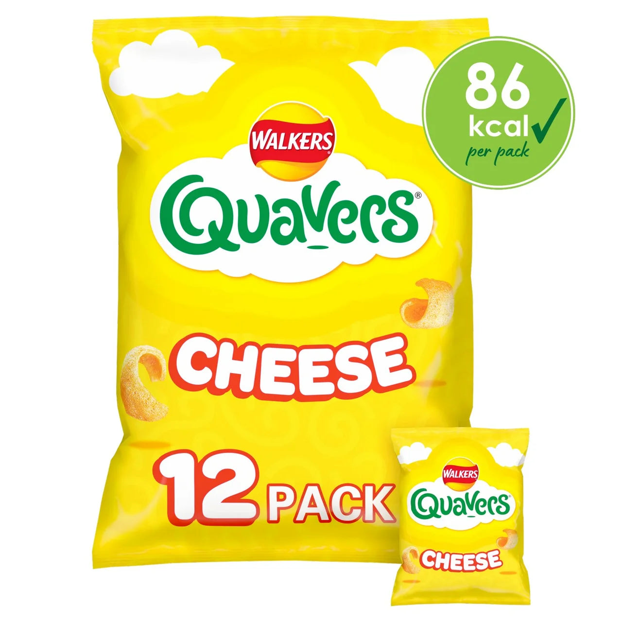Quavers Cheese Crisps 12pk
