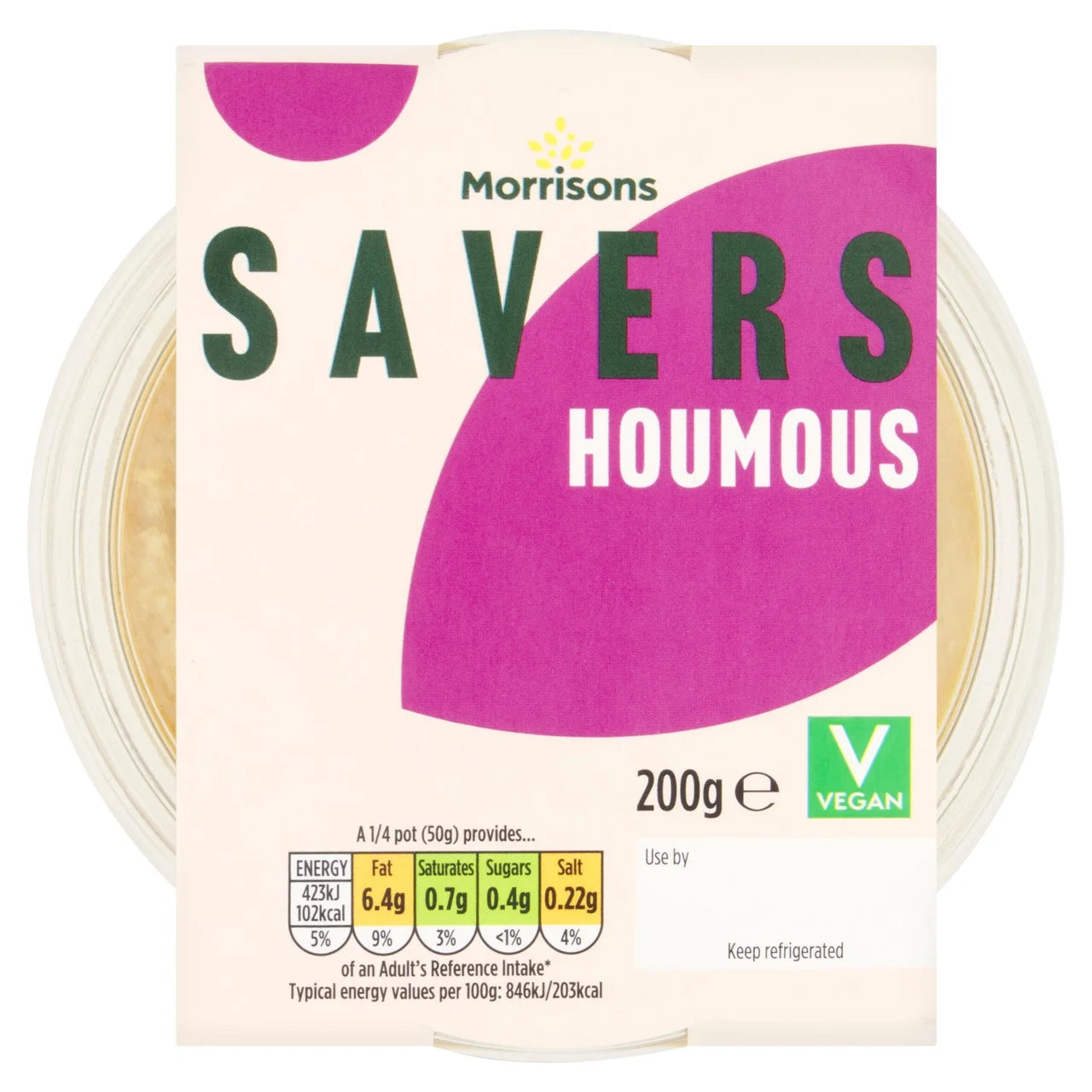 Morrisons Savers Houmous 200g