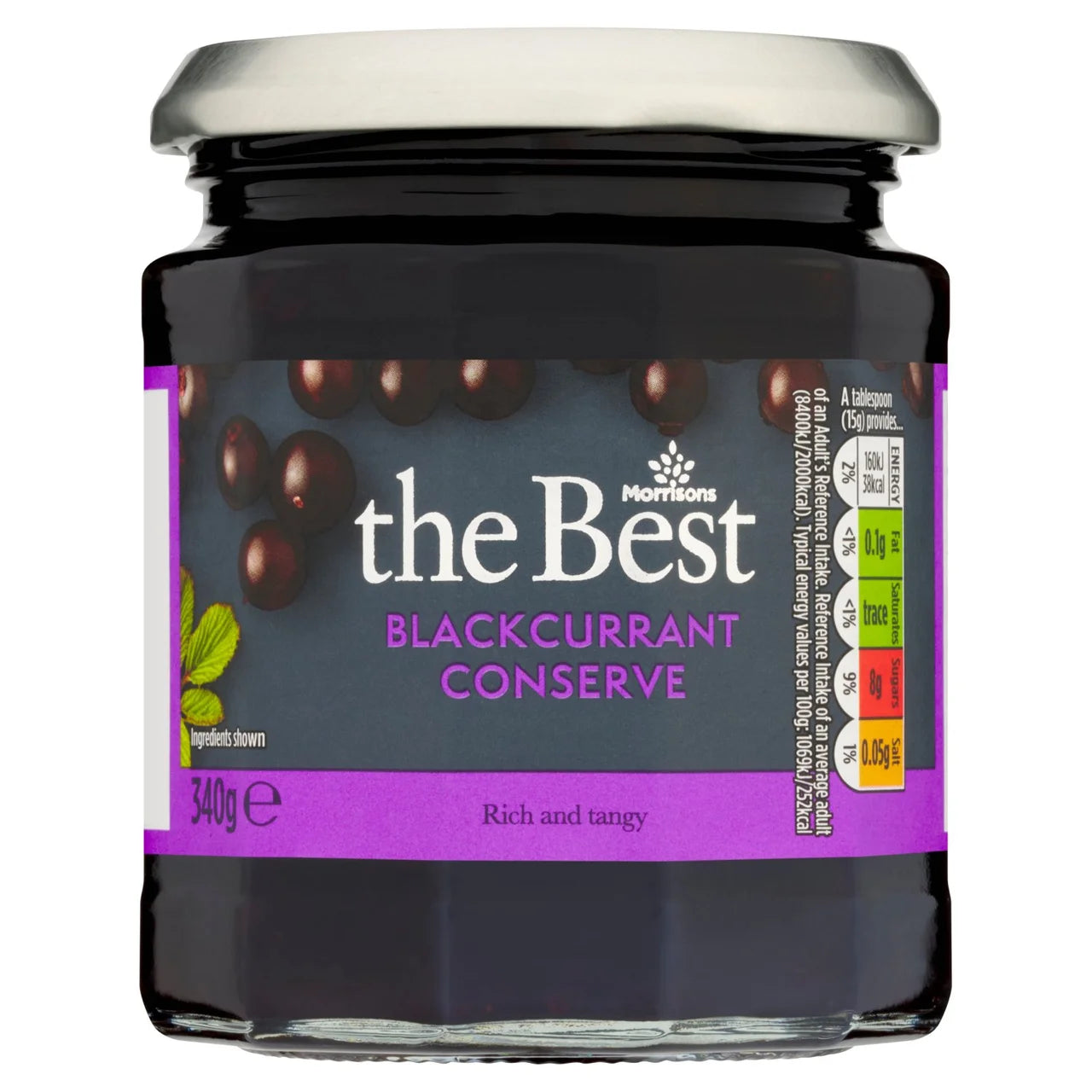 Morrisons The Best Blackcurrant Conserve 340g