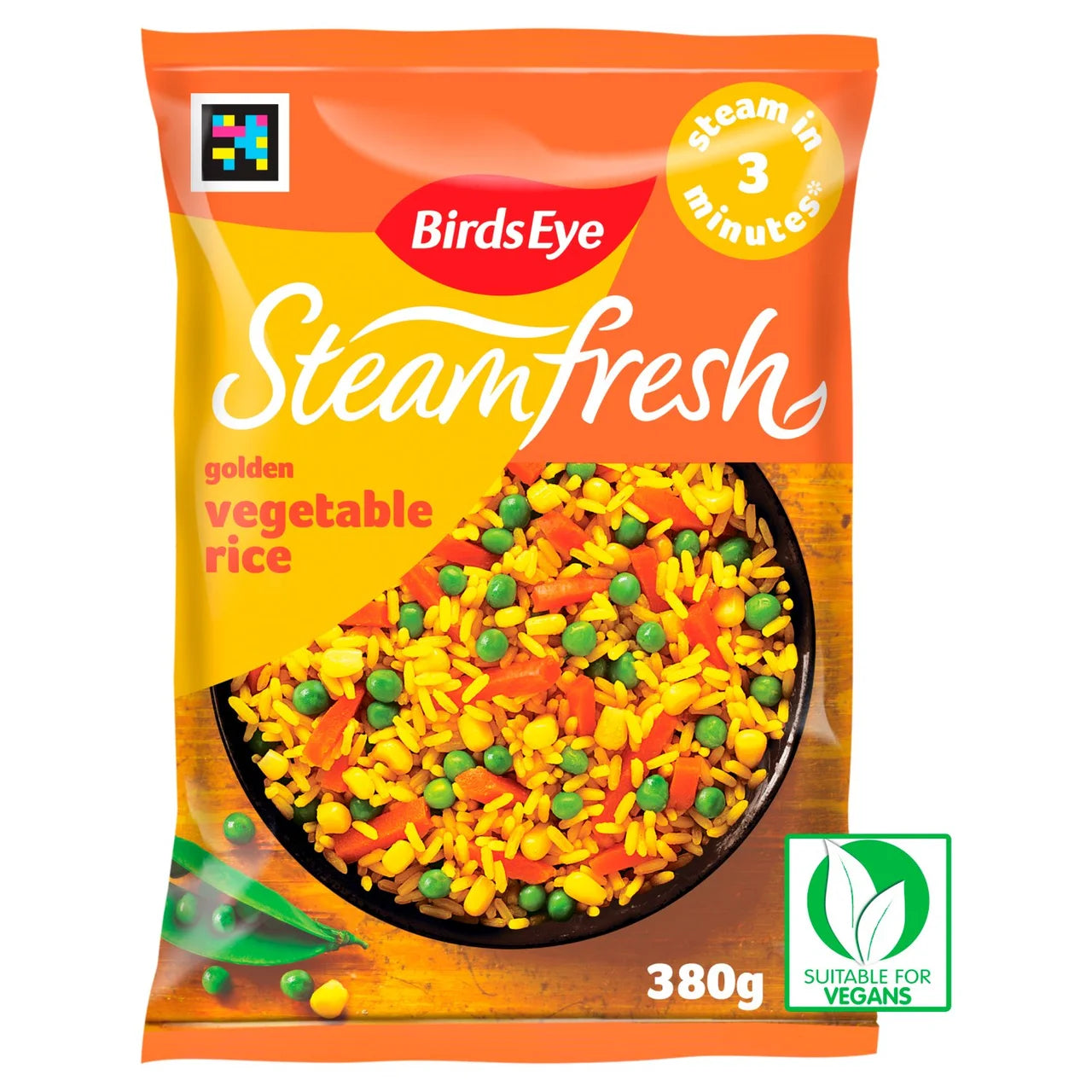 Birds Eye Rice Fusions Golden Vegetable Rice 380g