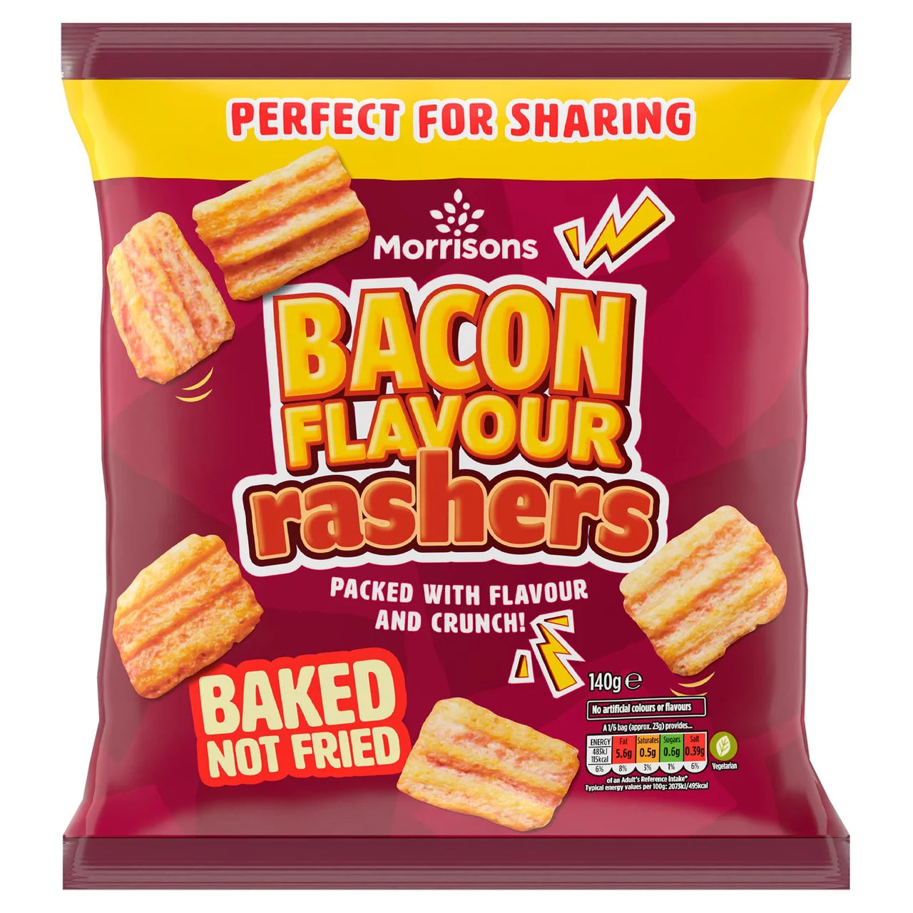 Morrisons Bacon Rashers 140g