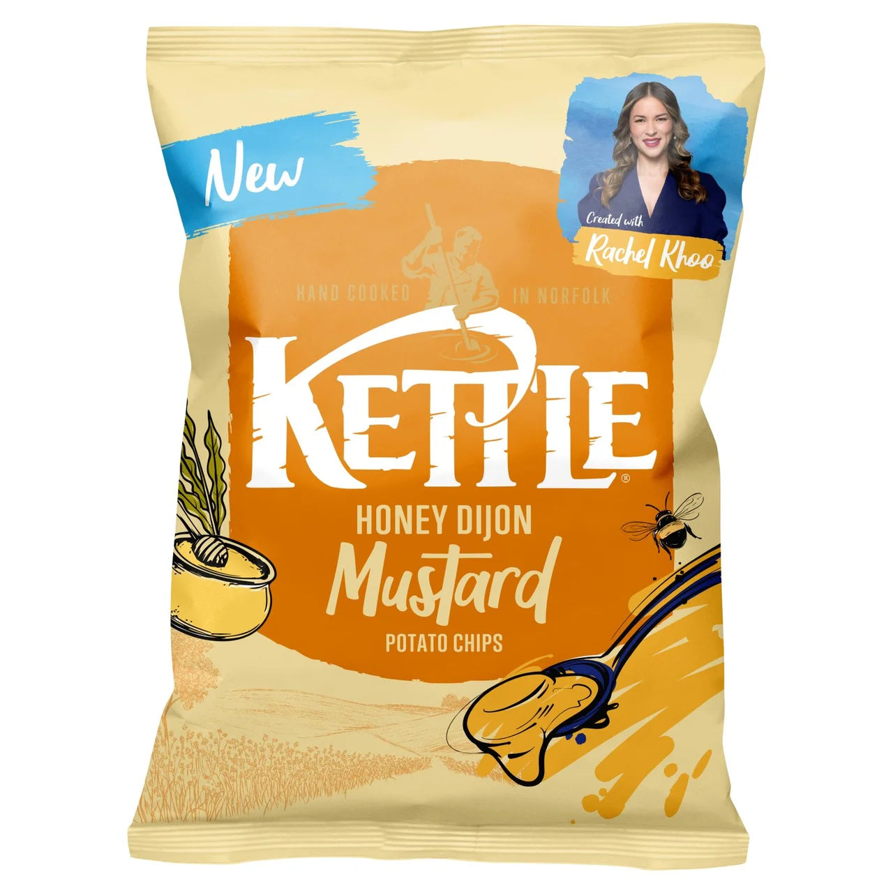 Kettle Chips Honey & Dijon Mustard 130g