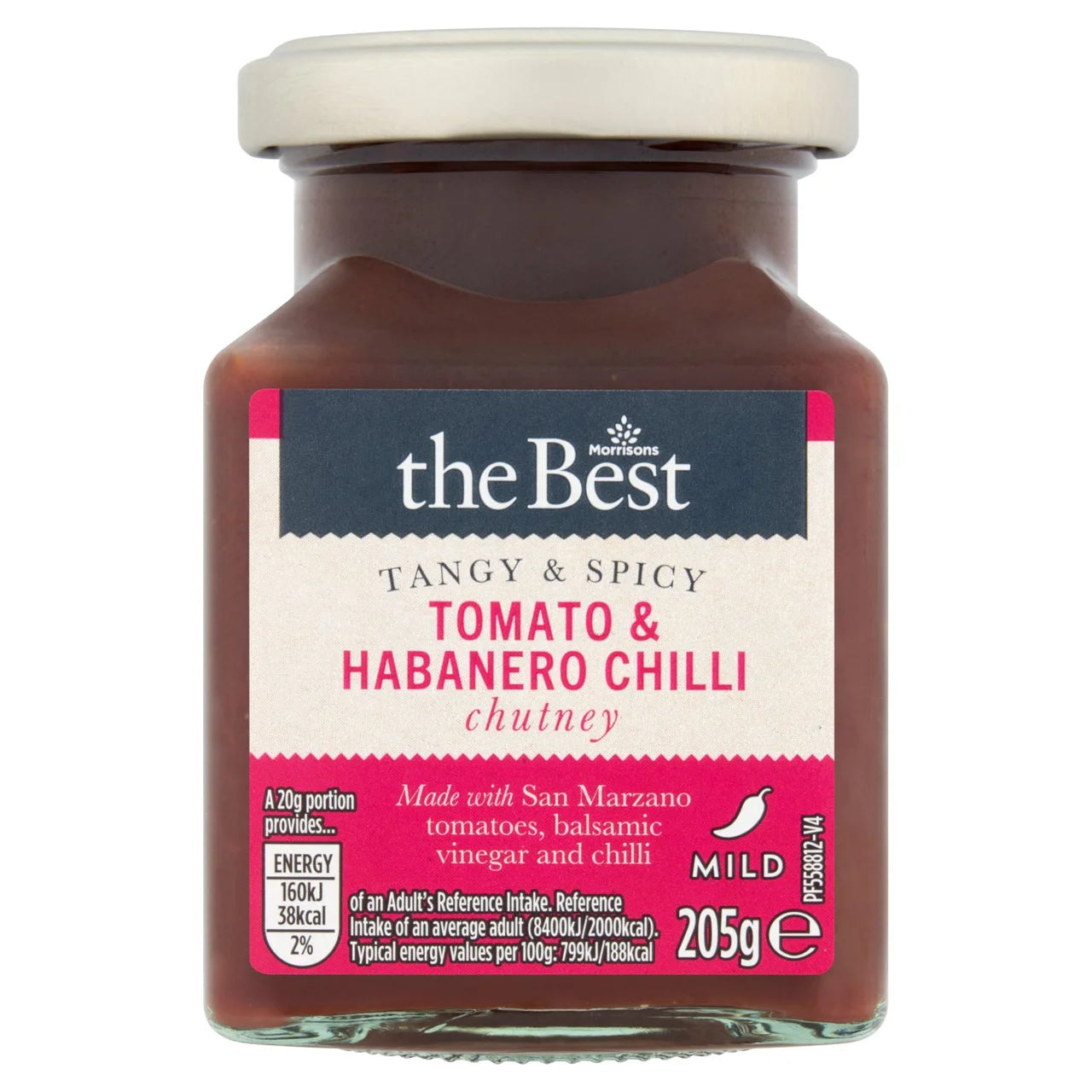 Morrisons The Best Tomato Chilli Chutney 205g