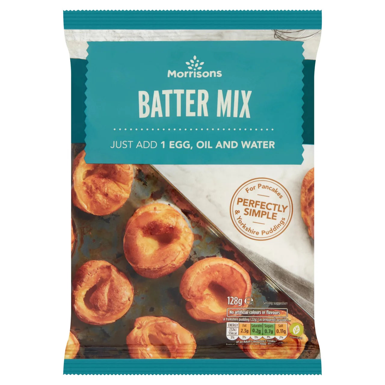 Morrisons Batter Mix 128g