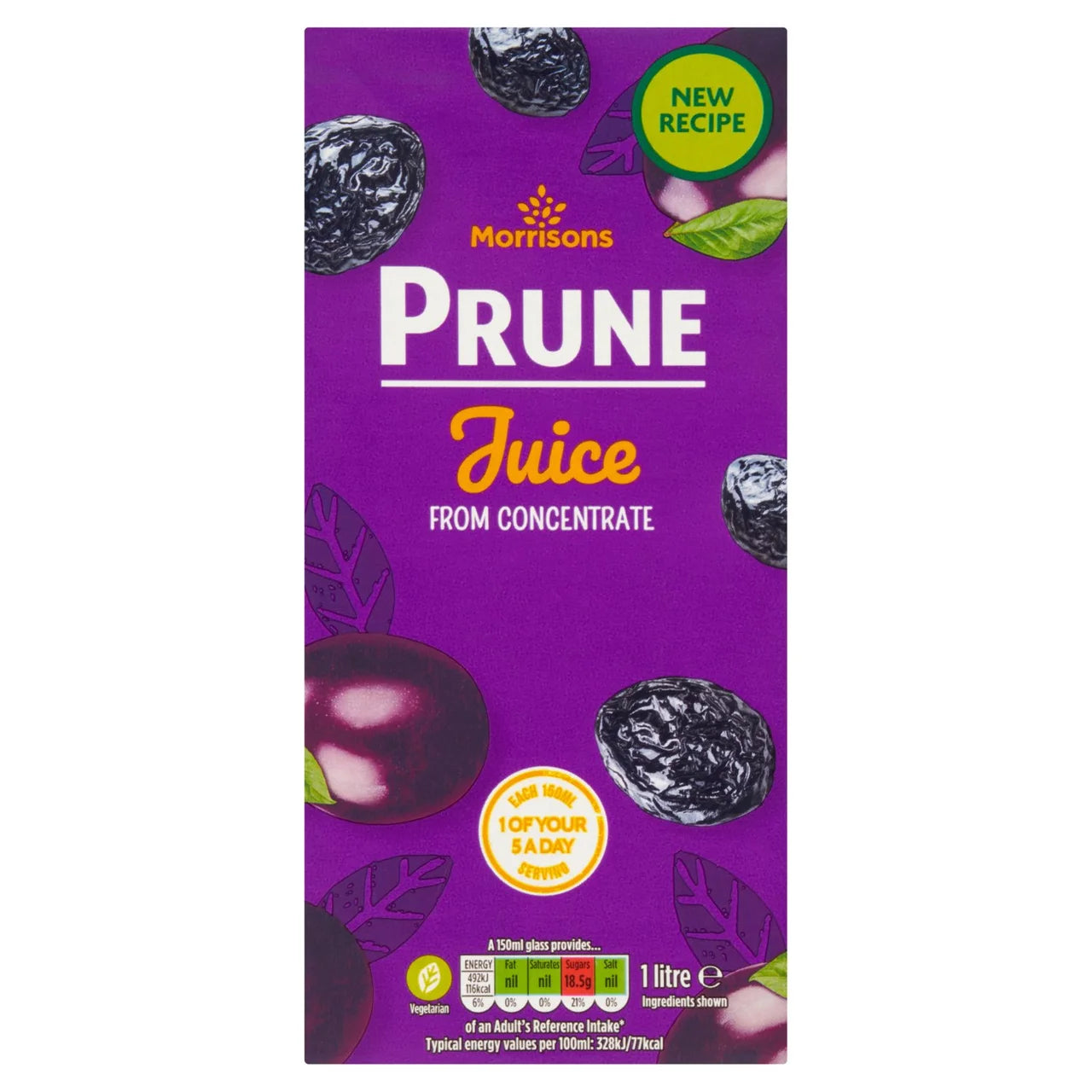 Morrisons Prune Juice 1L [476]