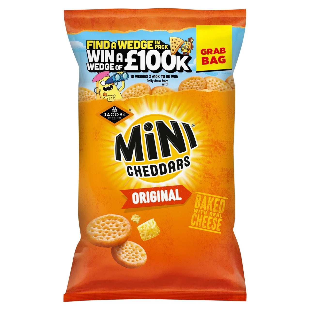 Jacobs Mini Cheddars Original 45g