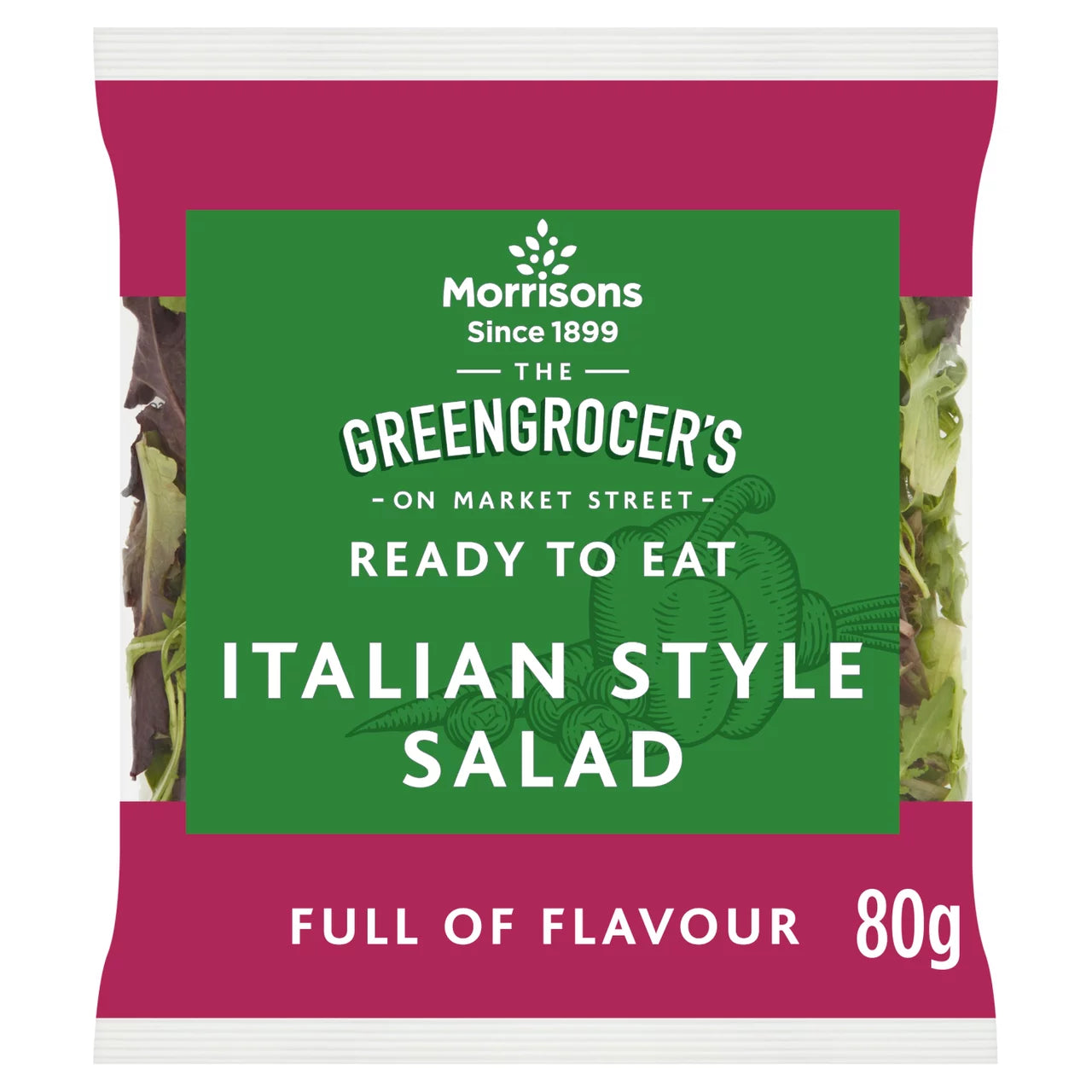 Morrisons Italian Style Salad 80g