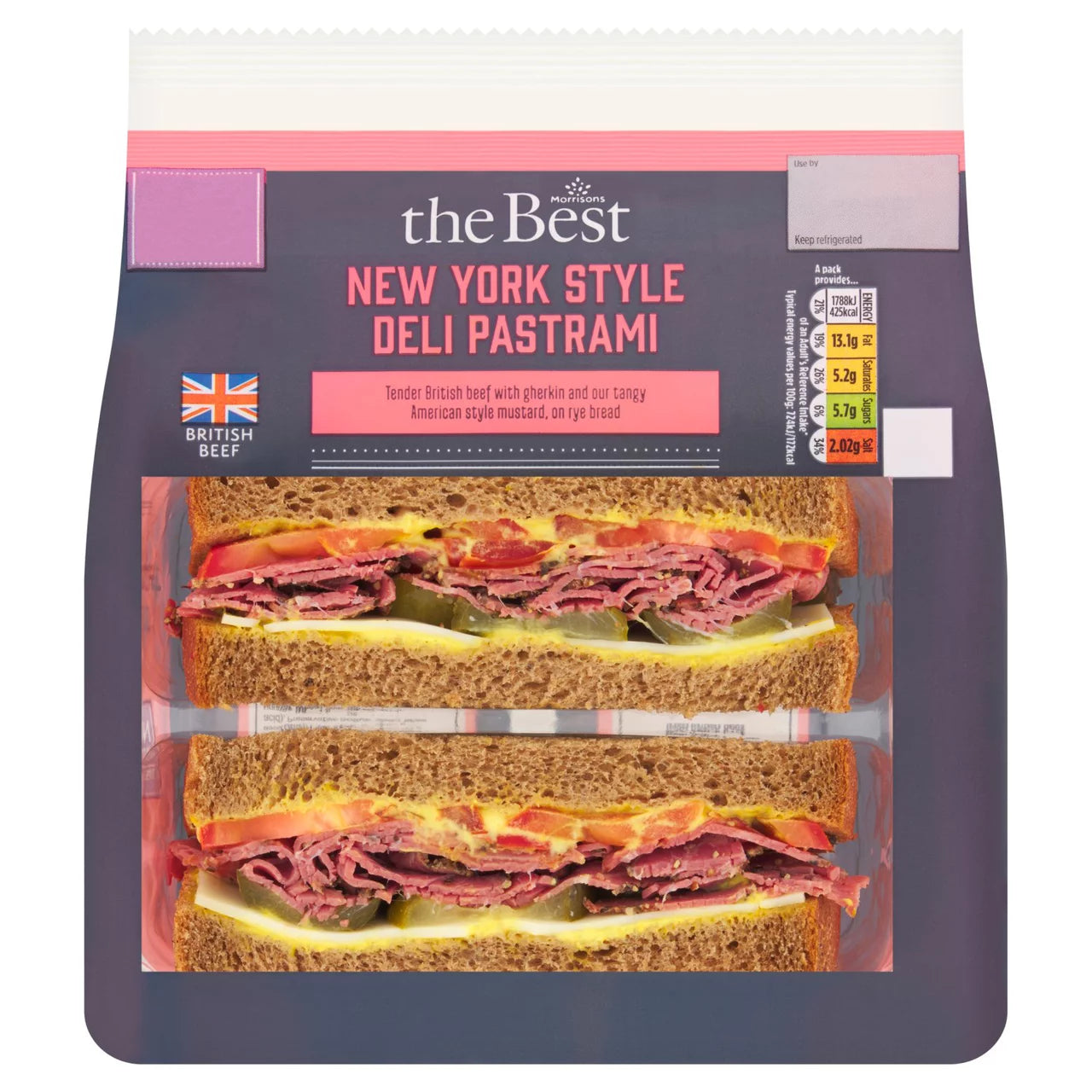 Morrisons The Best New York Deli Sandwich 238g