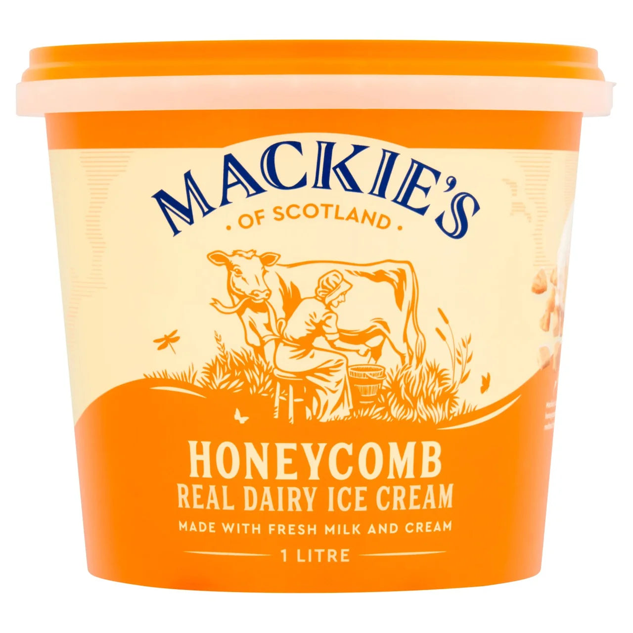 Mackies Honeycomb Harvest Ice Cream 1L
