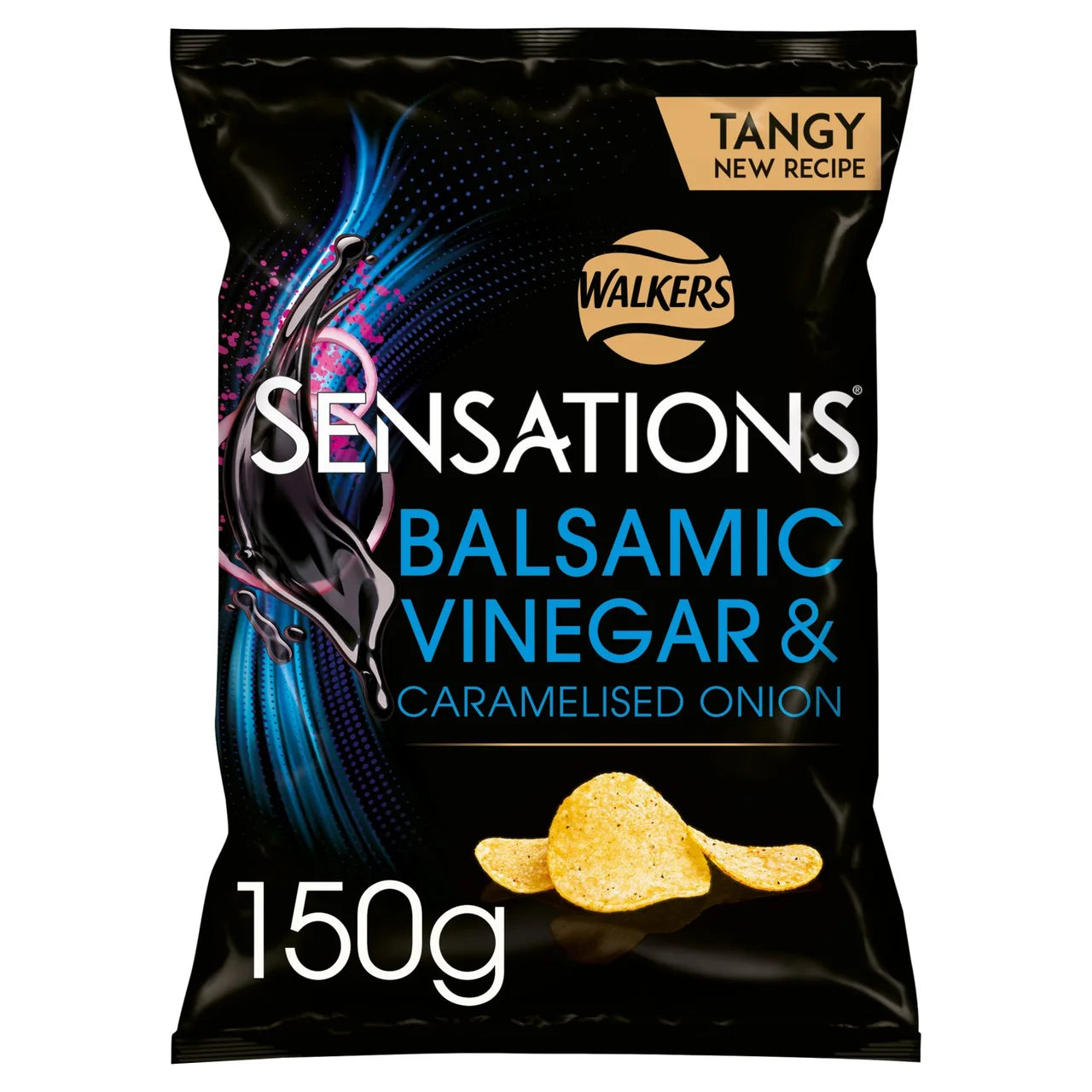 Walkers Sensations Balsamic Vinegar & Onion 150g