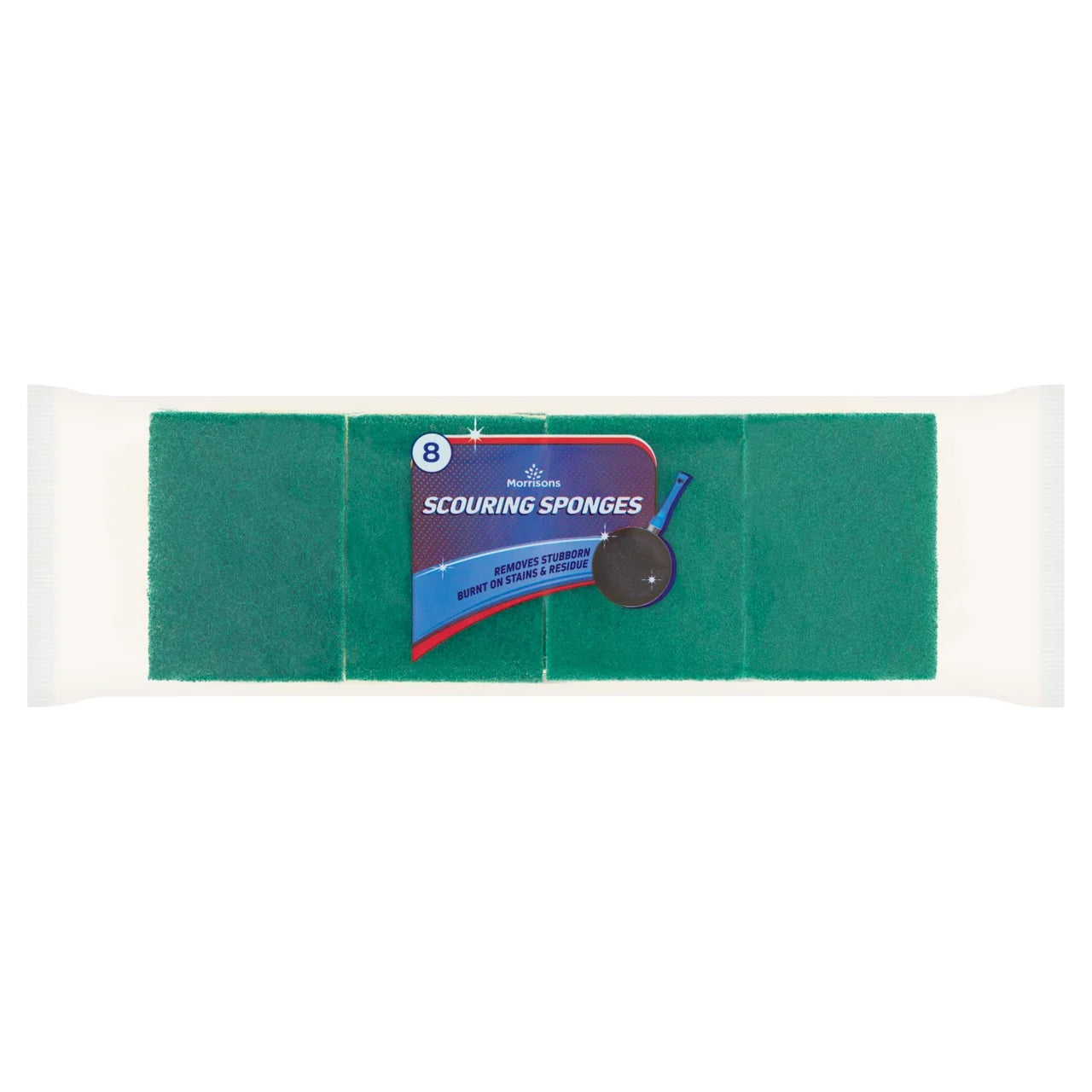 Morrisons Scouring Sponges 8pk