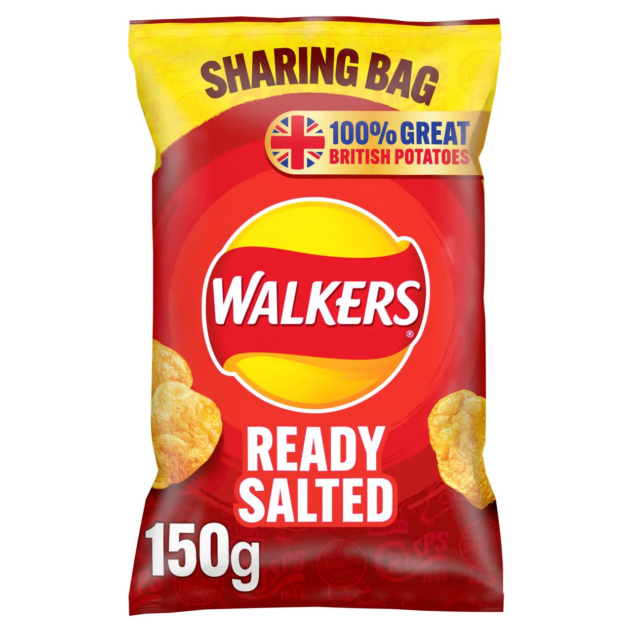 Walkers Sharing Bag Ready Salted 150g