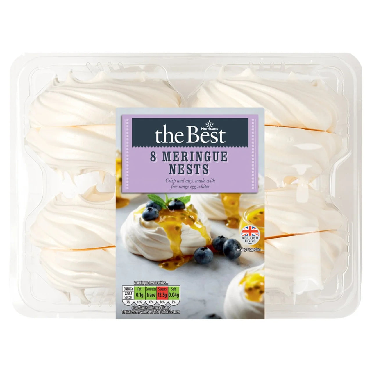 Morrisons The Best 8 Meringue Nests