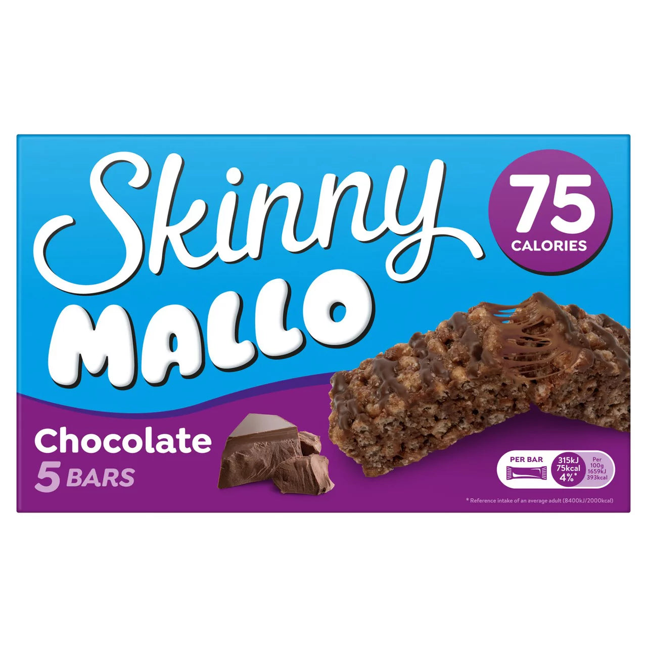 Skinny Mallo Chocolate 5 x 95g