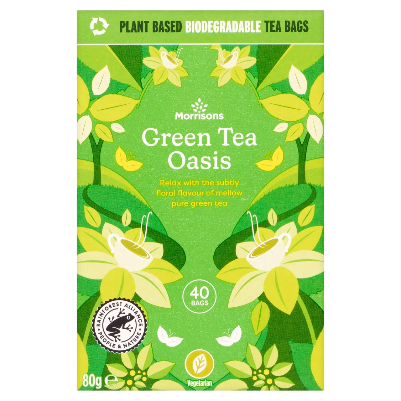 Morrisons Aromatic Green Tea 40pk