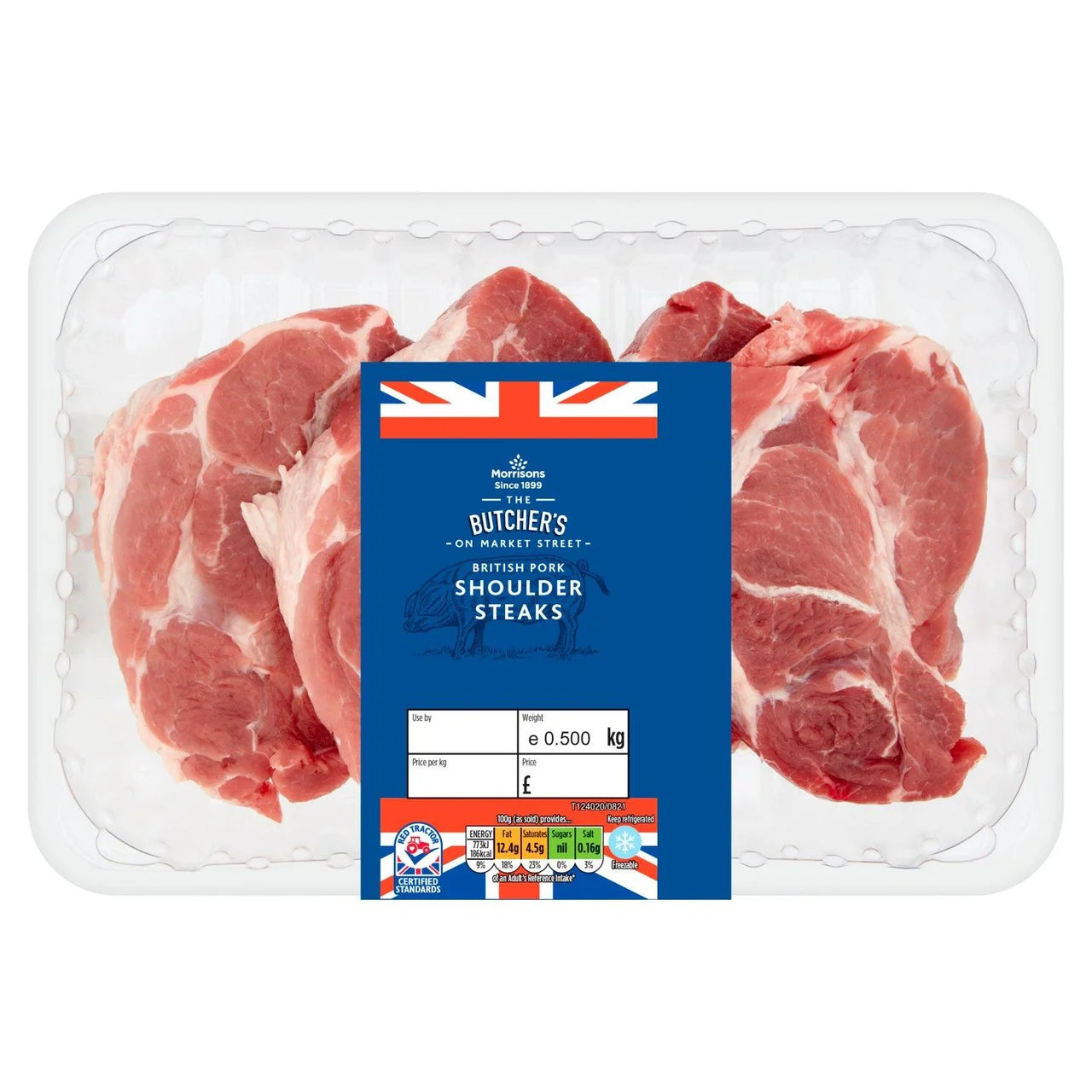 Morrisons Market St British Pork Shoulder Steaks 500g
